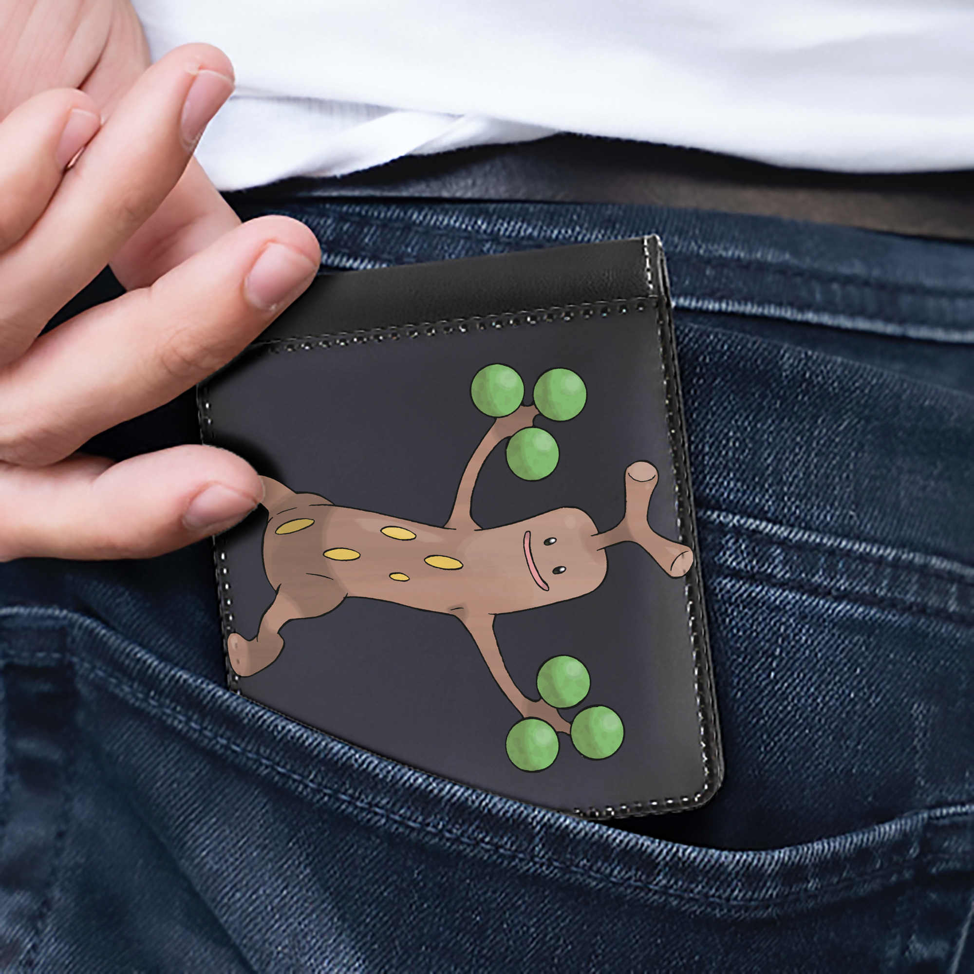 （画像用） ポケットモンスター Pokémon 二つ折り革財布