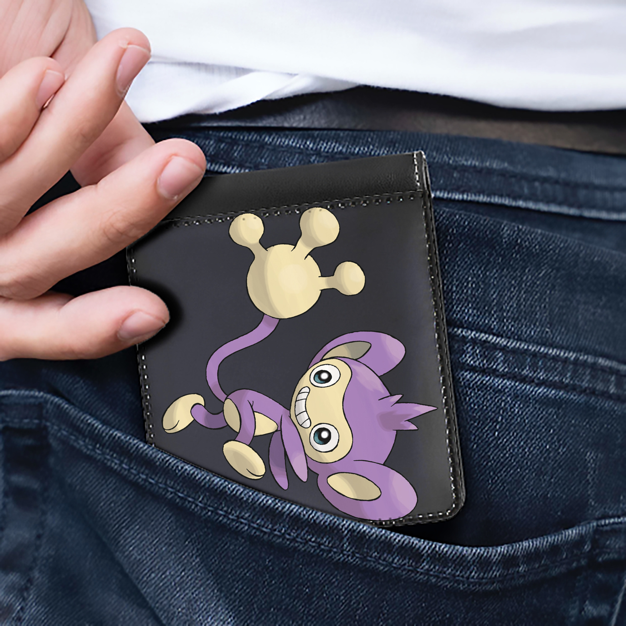 （画像用） ポケットモンスター Pokémon 二つ折り革財布