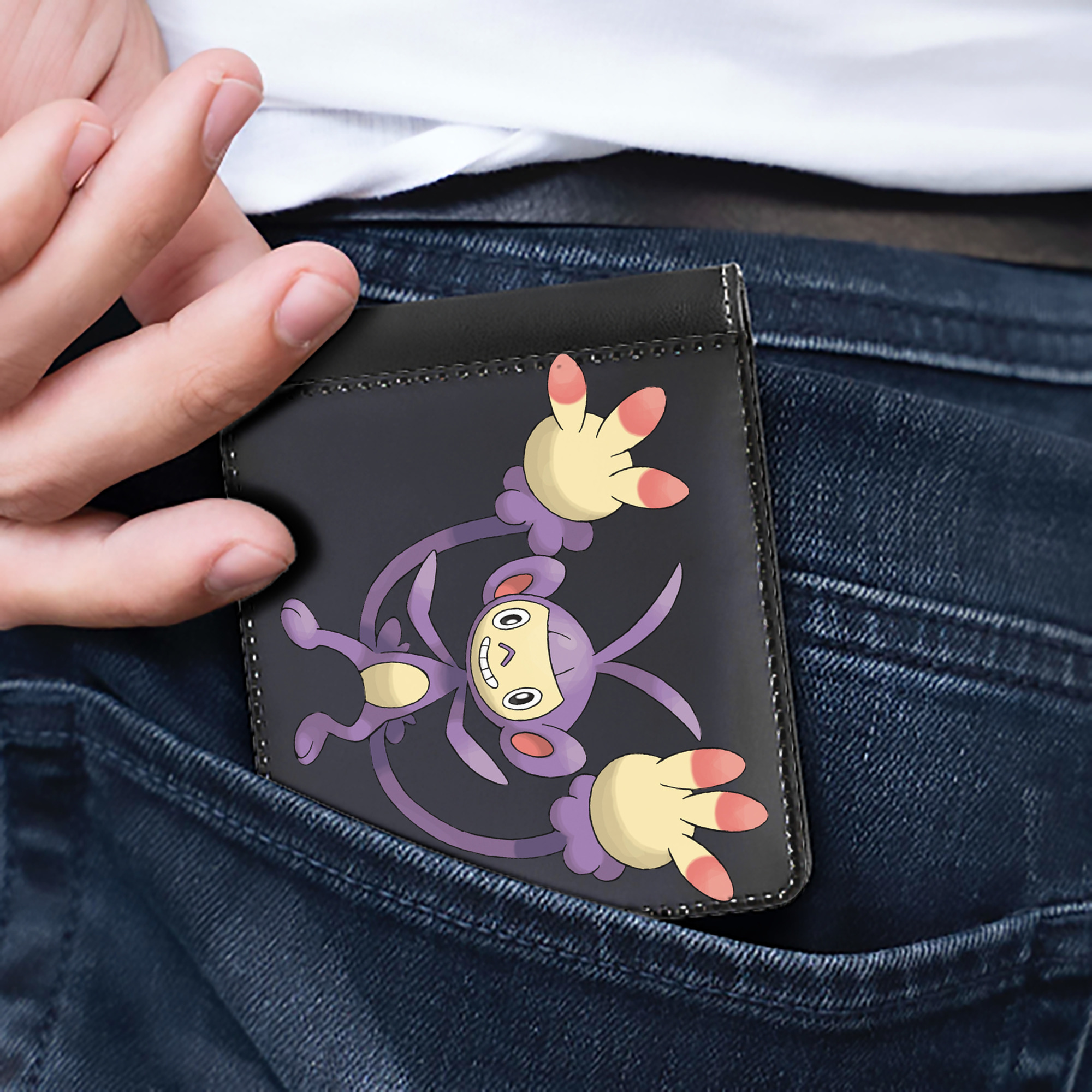 （画像用） ポケットモンスター Pokémon 二つ折り革財布