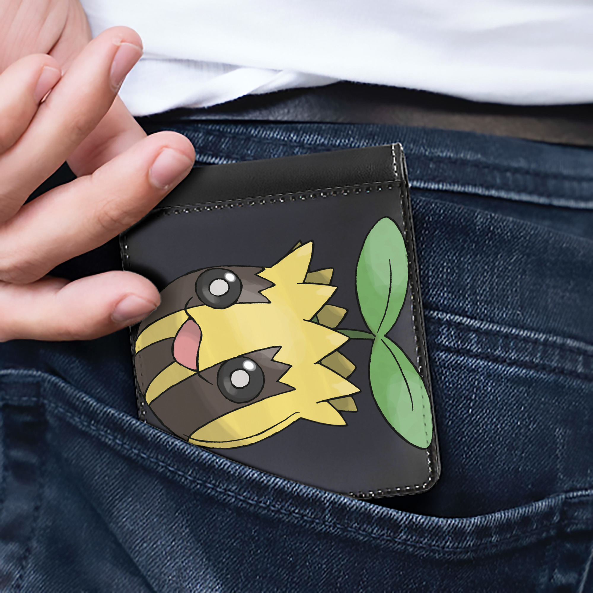 （画像用） ポケットモンスター Pokémon 二つ折り革財布