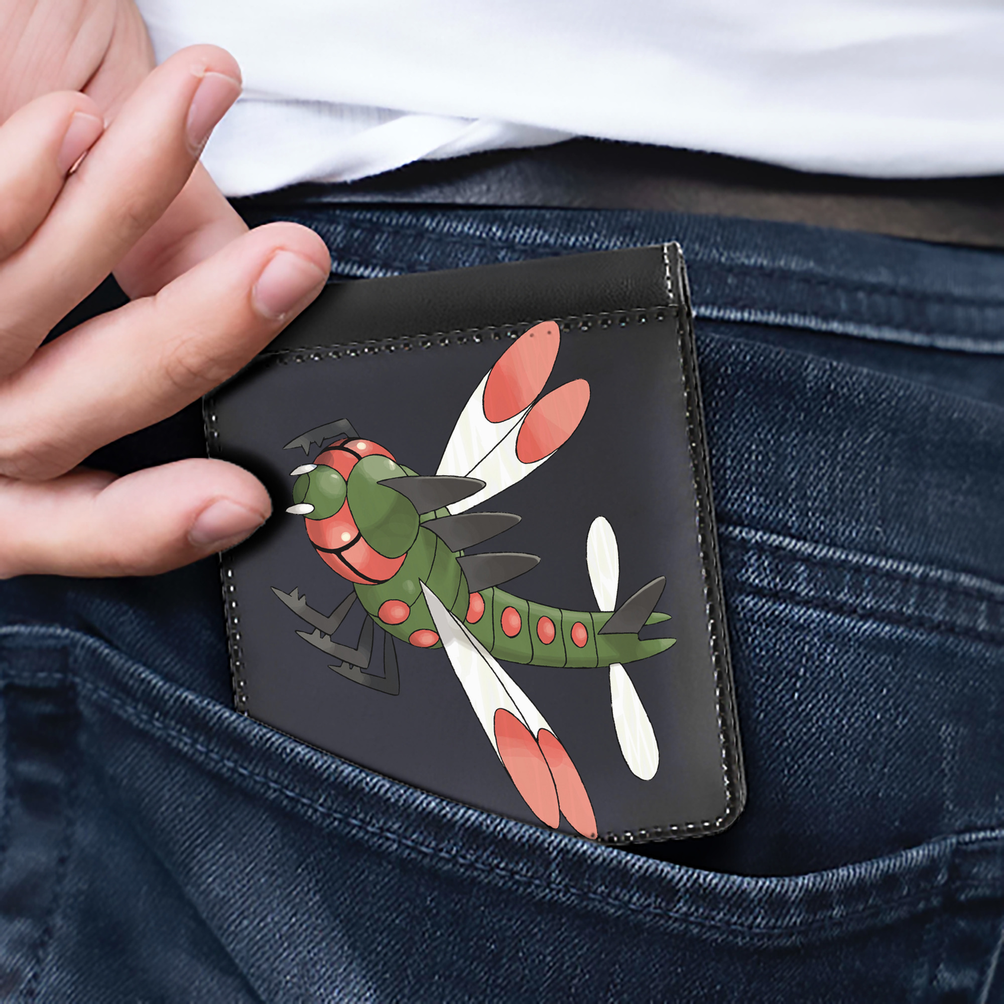 （画像用） ポケットモンスター Pokémon 二つ折り革財布
