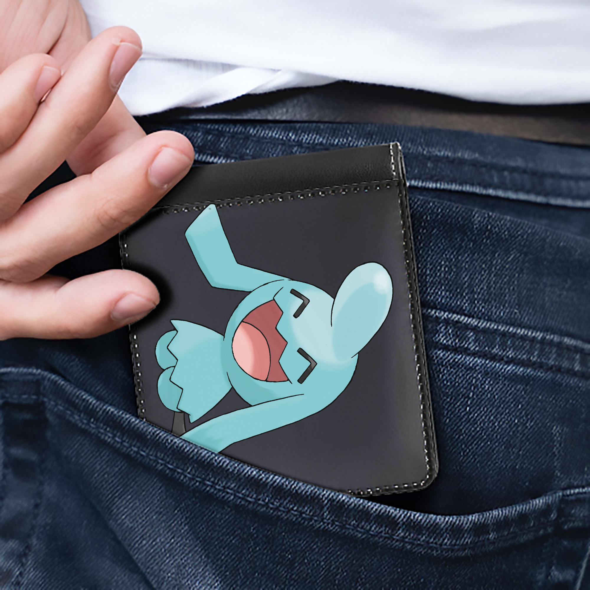 （画像用） ポケットモンスター Pokémon 二つ折り革財布