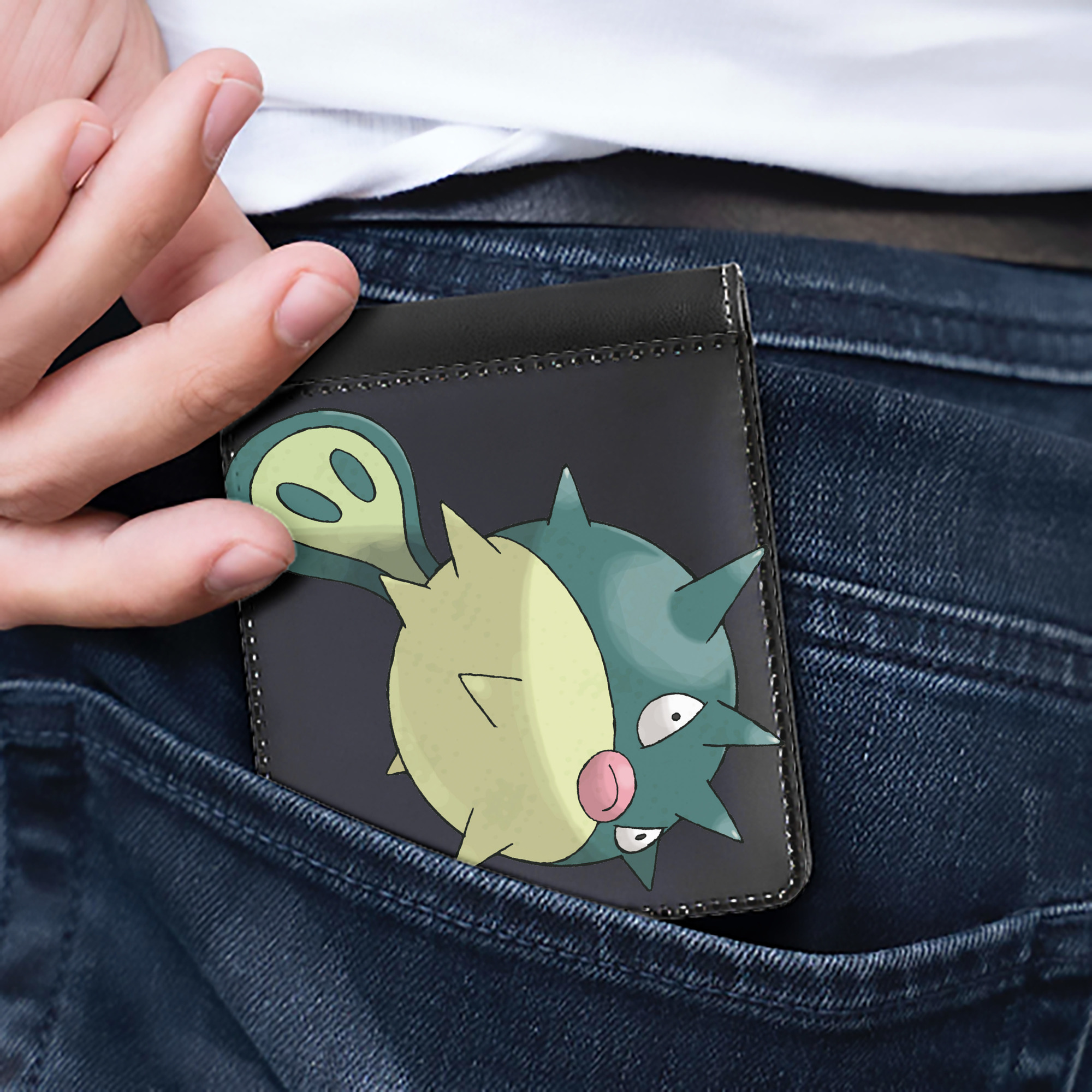 （画像用） ポケットモンスター Pokémon 二つ折り革財布