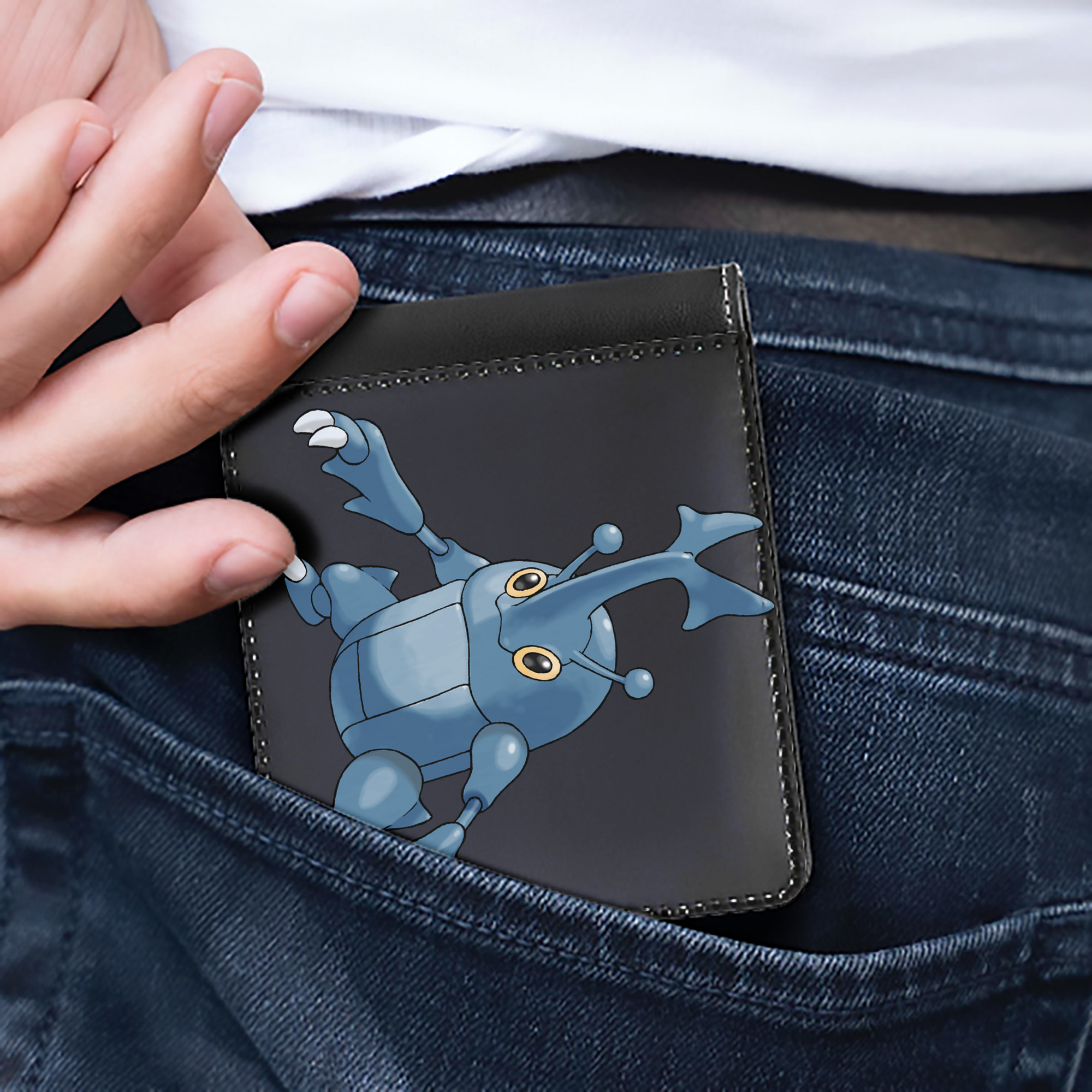 （画像用） ポケットモンスター Pokémon 二つ折り革財布