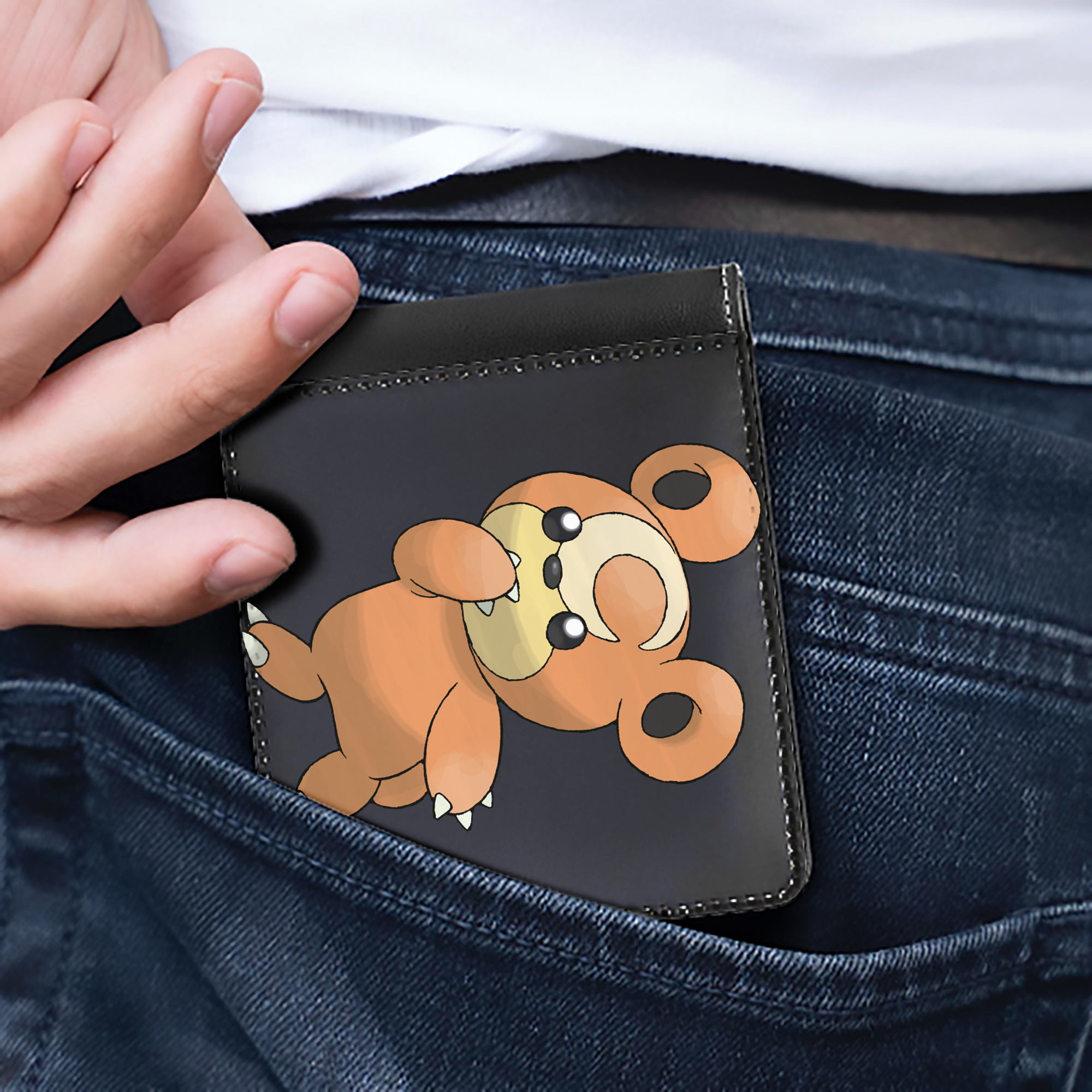 （画像用） ポケットモンスター Pokémon 二つ折り革財布