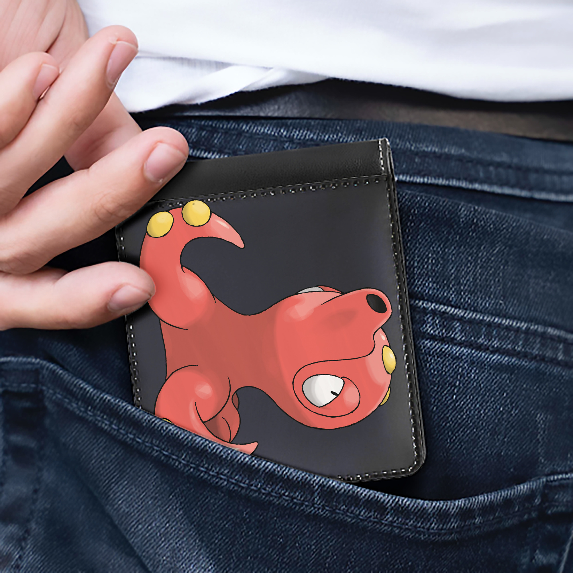 （画像用） ポケットモンスター Pokémon 二つ折り革財布