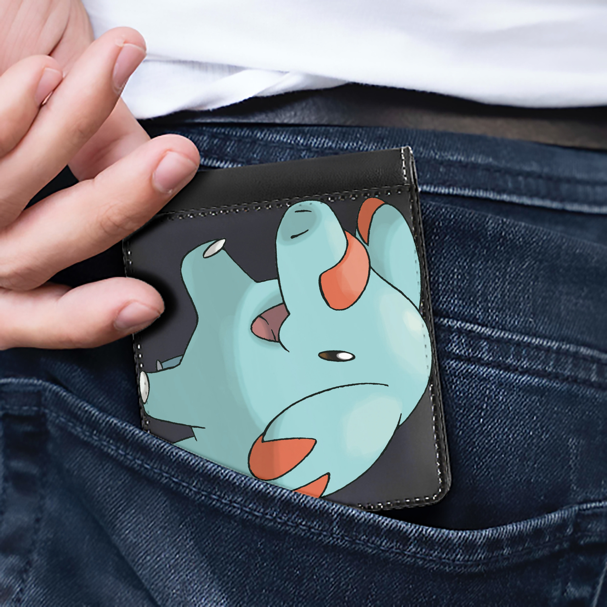 （画像用） ポケットモンスター Pokémon 二つ折り革財布