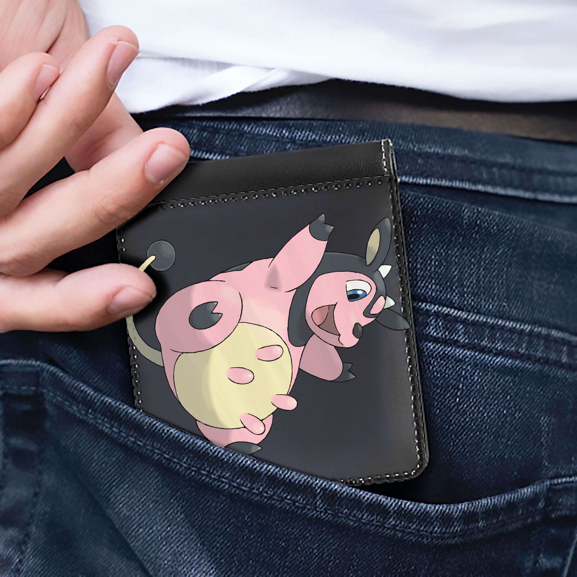 （画像用） ポケットモンスター Pokémon 二つ折り革財布