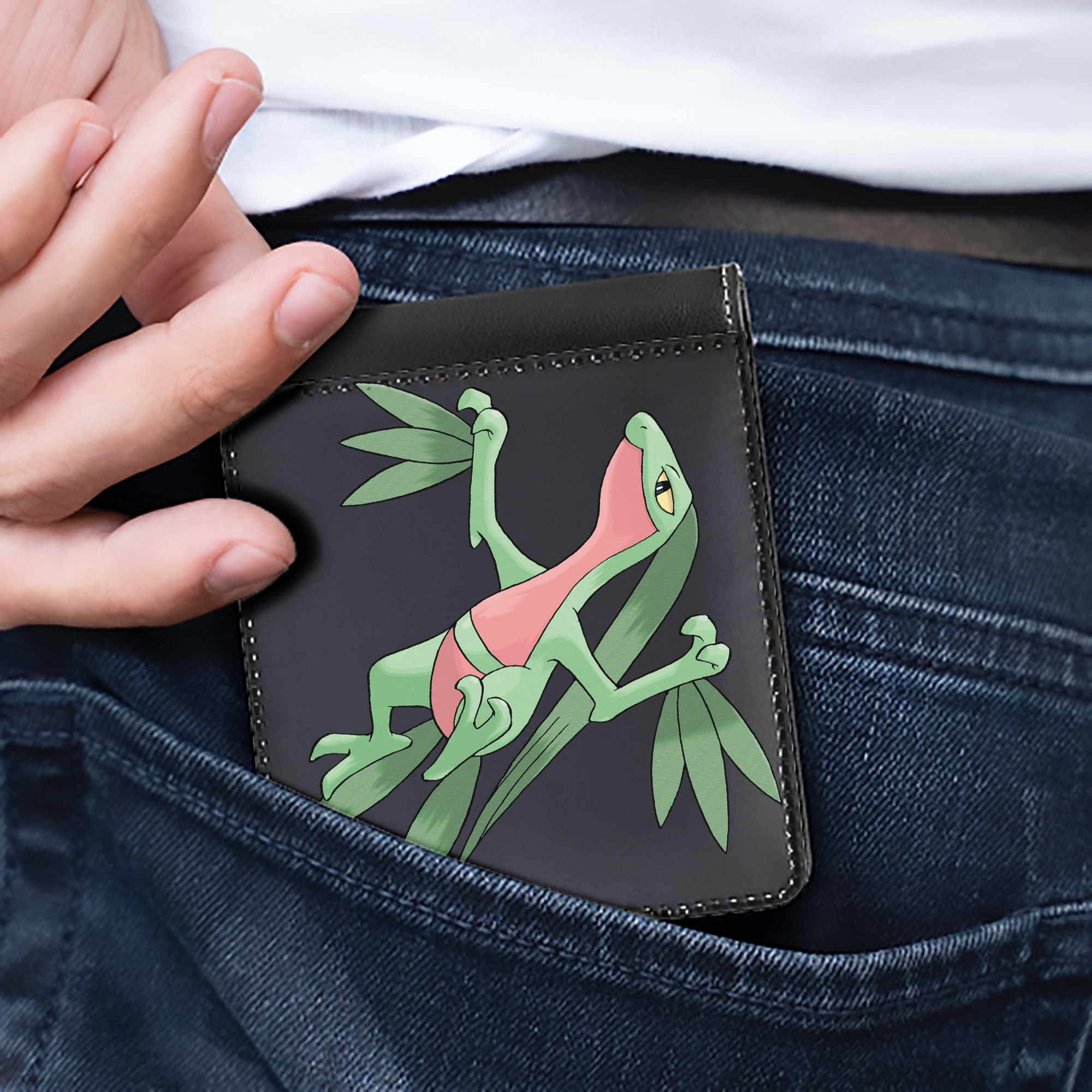 （画像用） ポケットモンスター Pokémon 二つ折り革財布