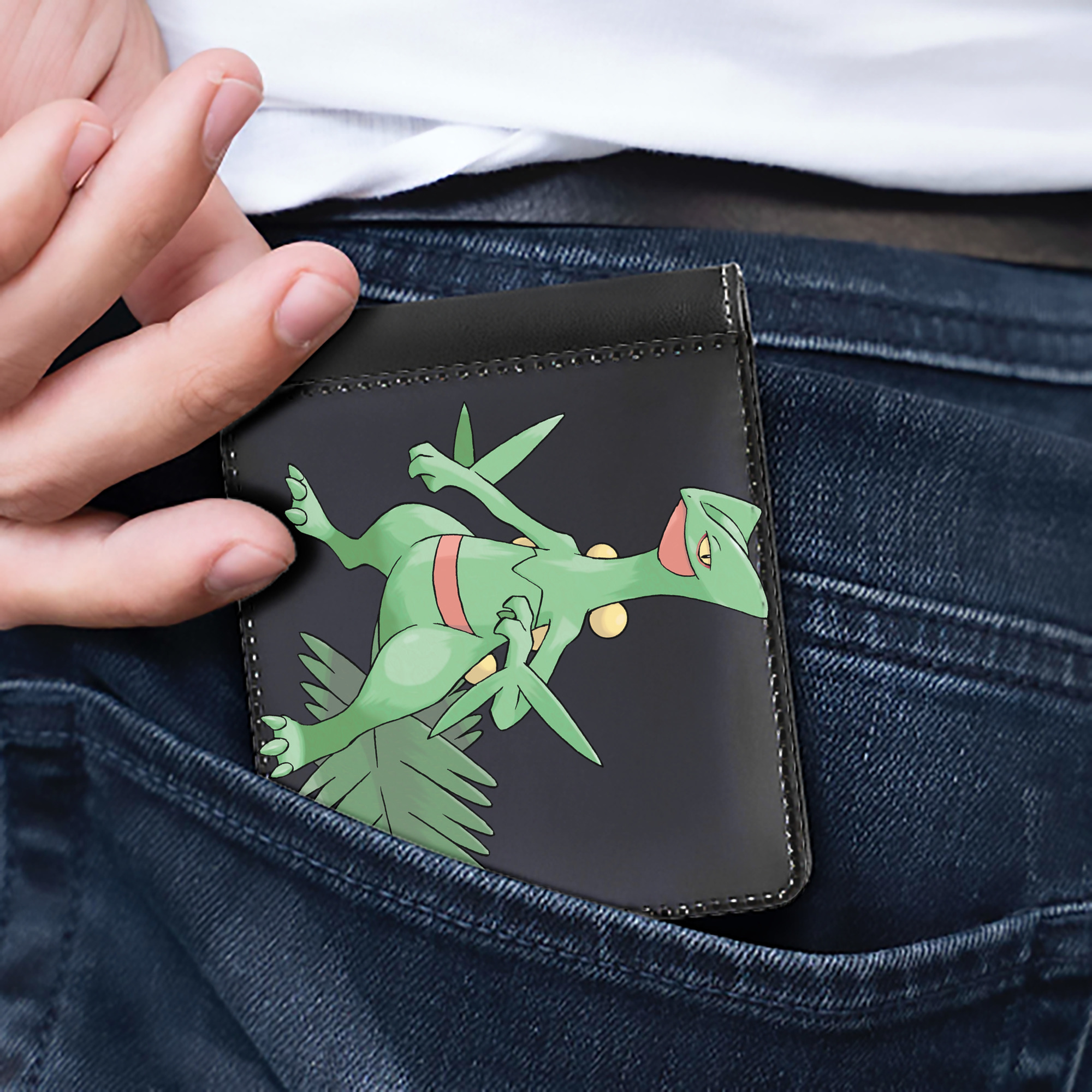（画像用） ポケットモンスター Pokémon 二つ折り革財布
