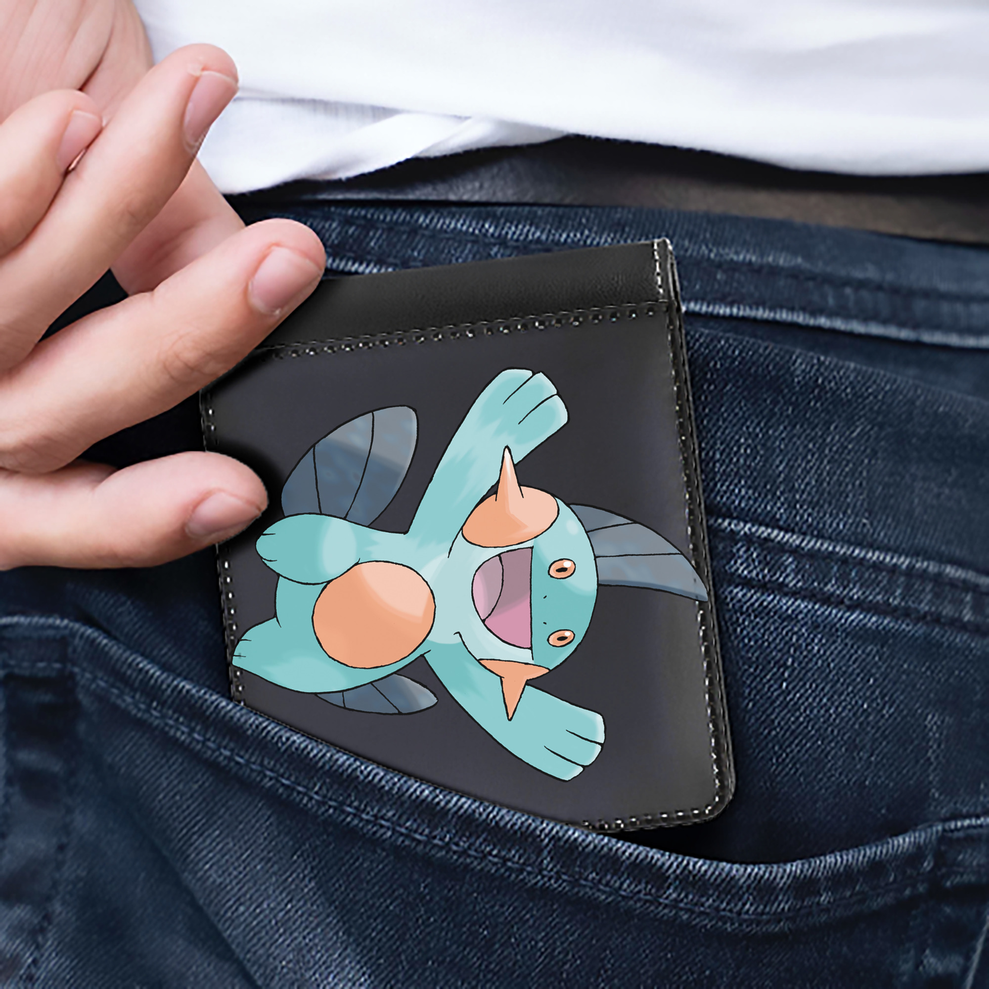 （画像用） ポケットモンスター Pokémon 二つ折り革財布