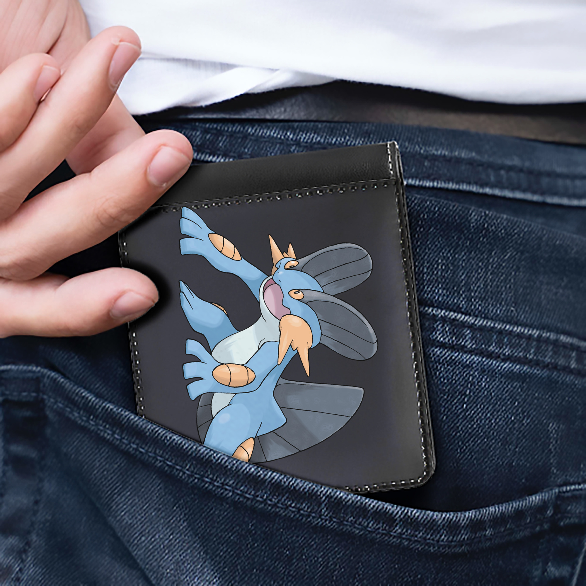（画像用） ポケットモンスター Pokémon 二つ折り革財布