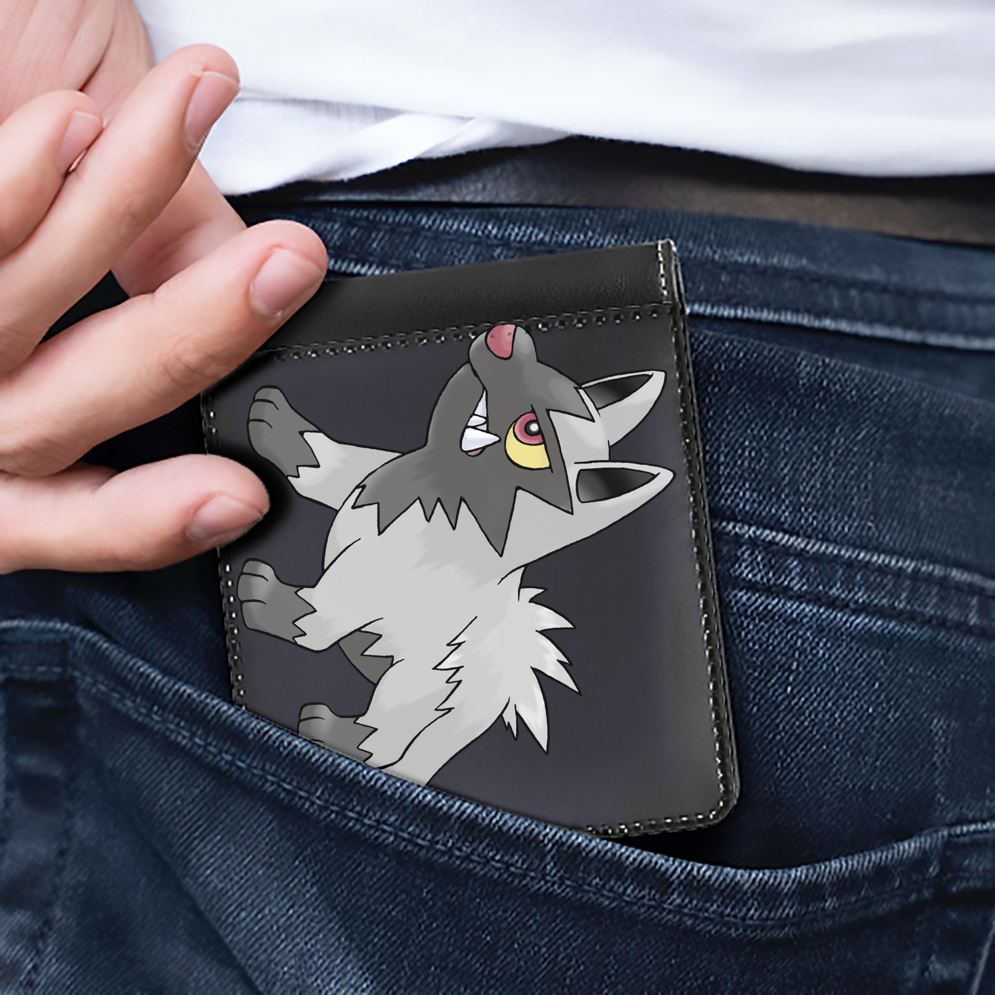 （画像用） ポケットモンスター Pokémon 二つ折り革財布