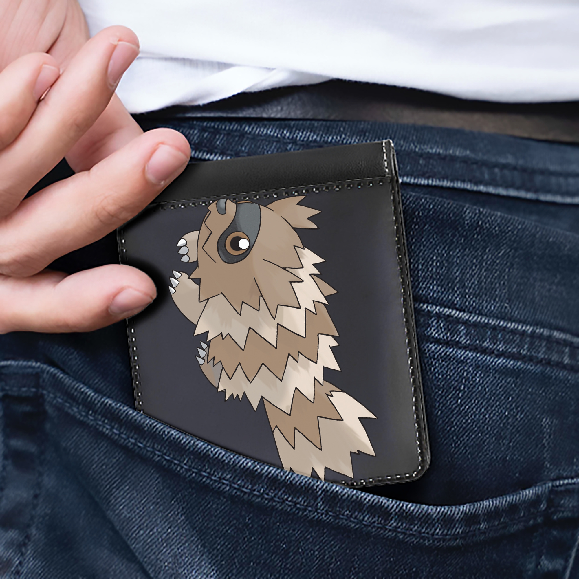 （画像用） ポケットモンスター Pokémon 二つ折り革財布