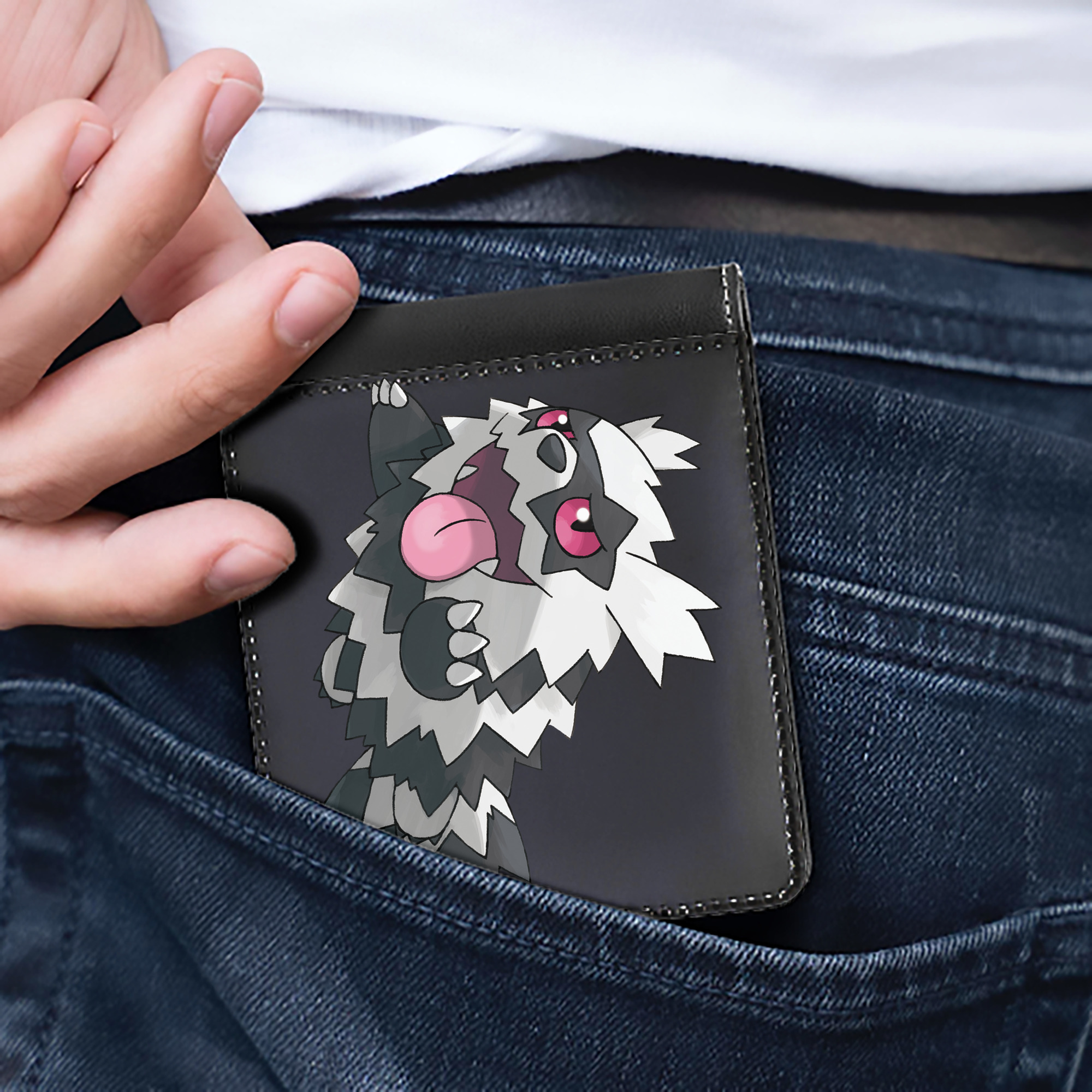 （画像用） ポケットモンスター Pokémon 二つ折り革財布