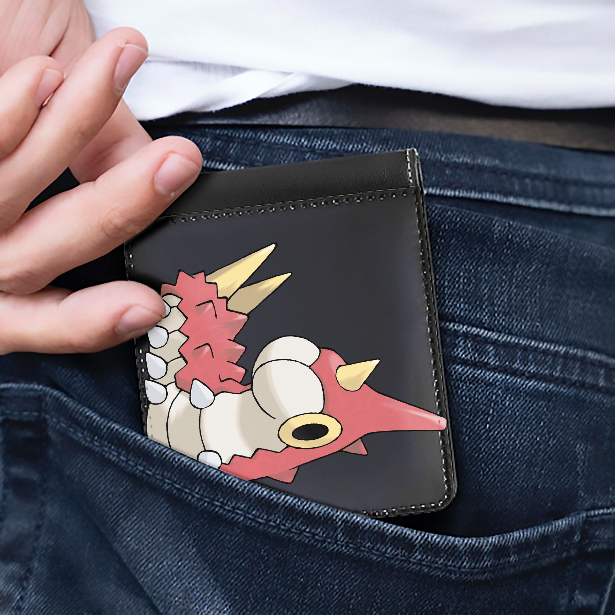 （画像用） ポケットモンスター Pokémon 二つ折り革財布