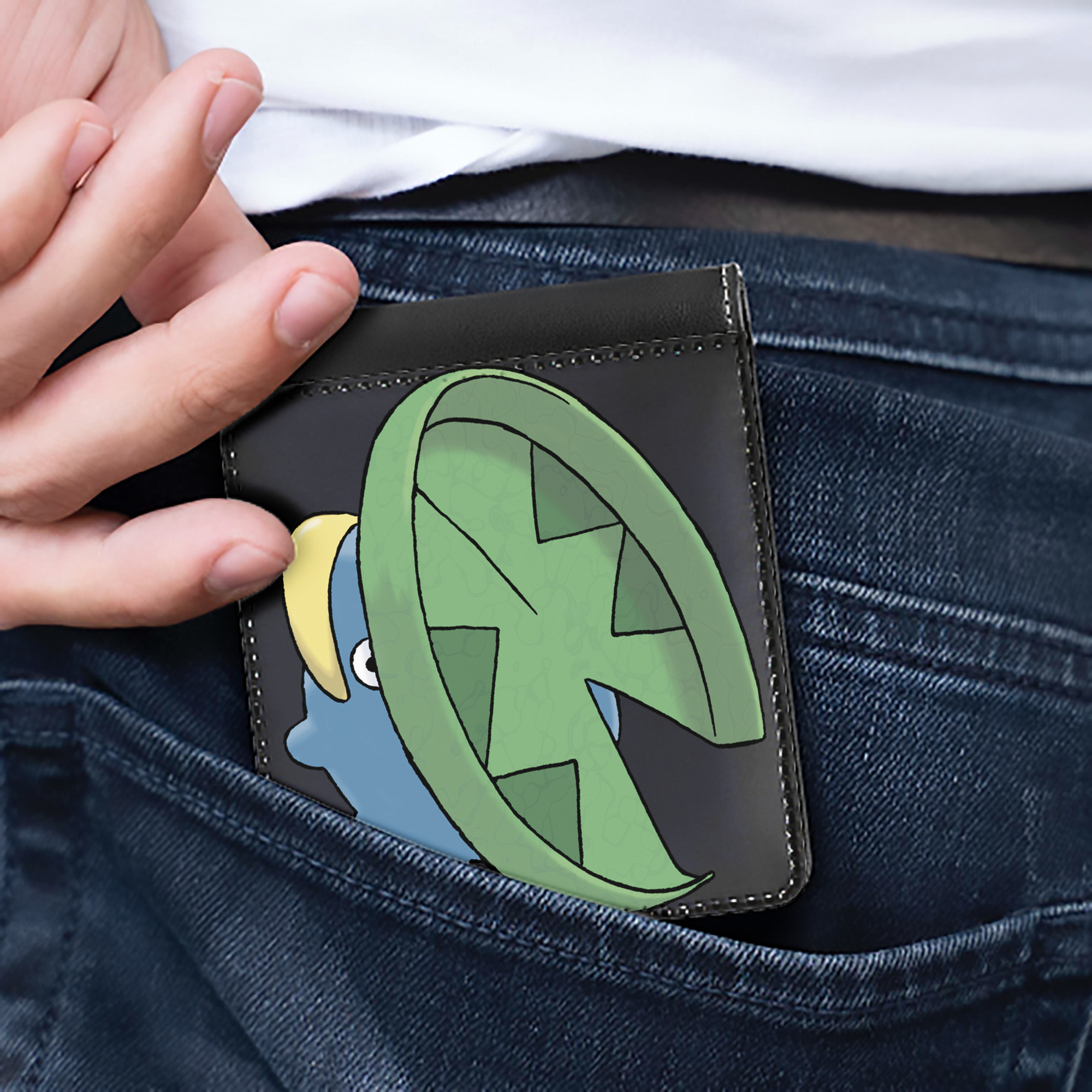 （画像用） ポケットモンスター Pokémon 二つ折り革財布