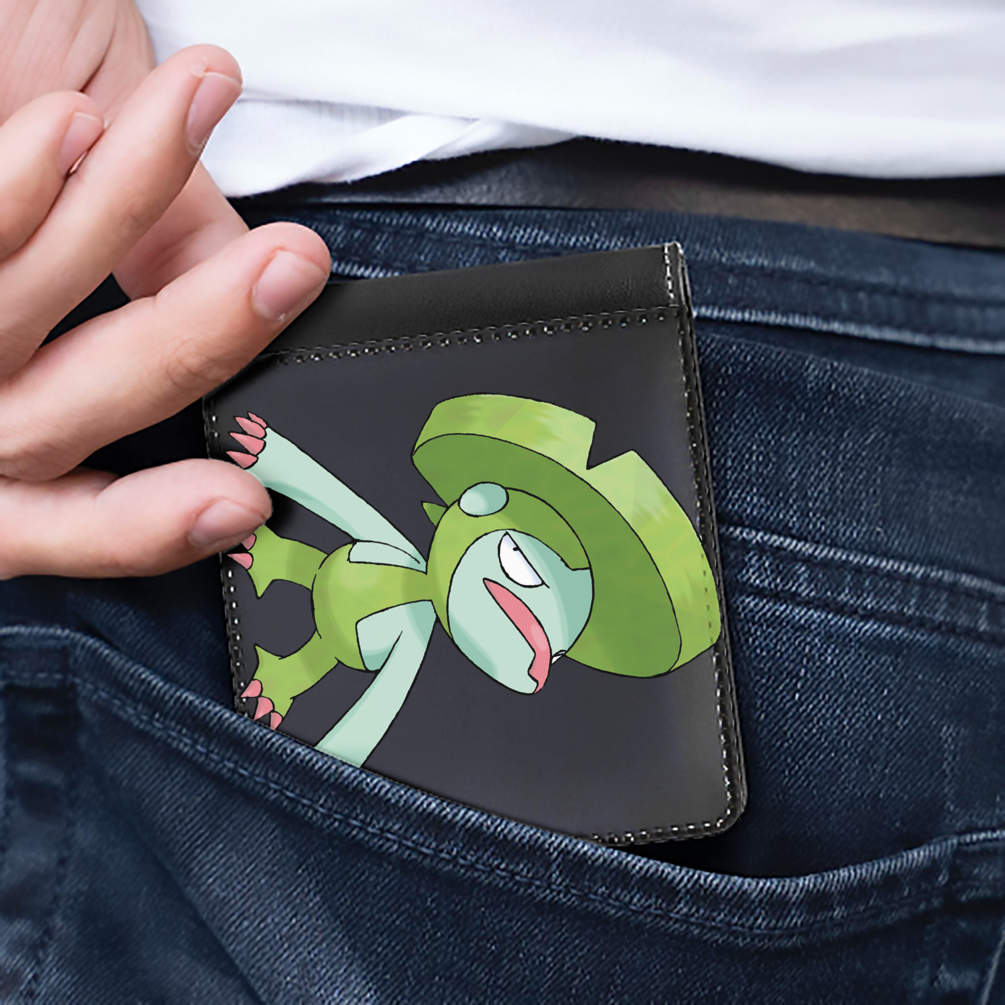 （画像用） ポケットモンスター Pokémon 二つ折り革財布