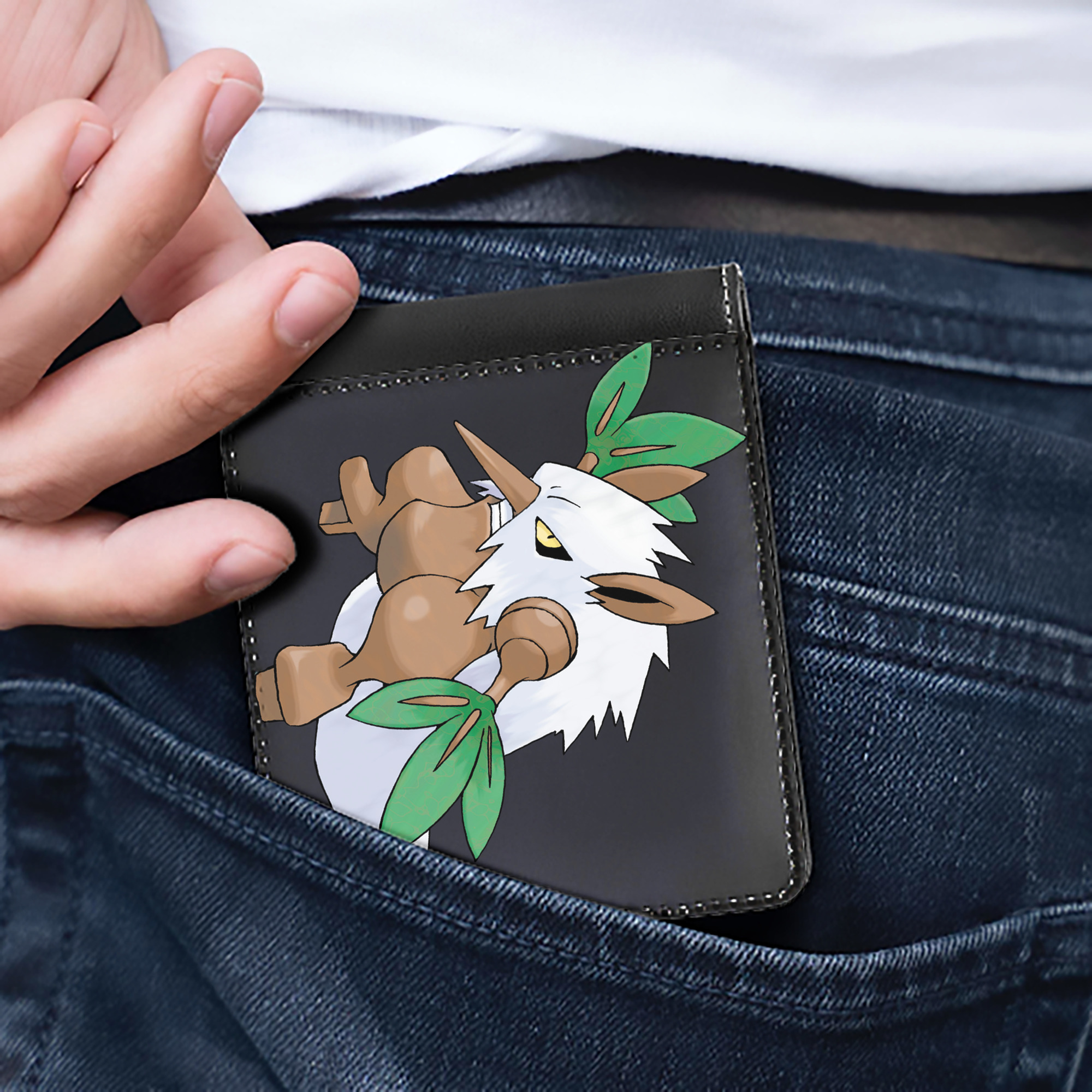 （画像用） ポケットモンスター Pokémon 二つ折り革財布