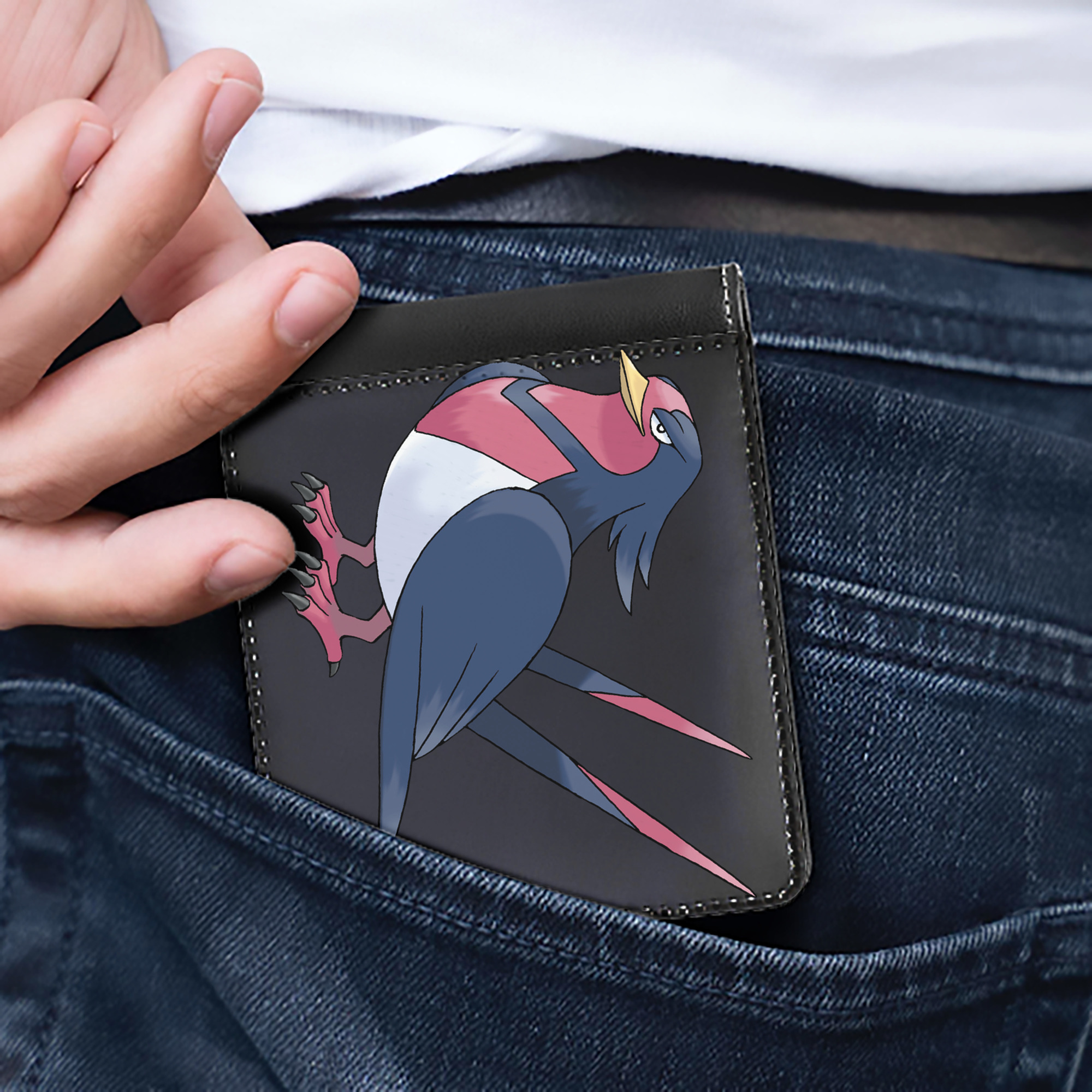 （画像用） ポケットモンスター Pokémon 二つ折り革財布
