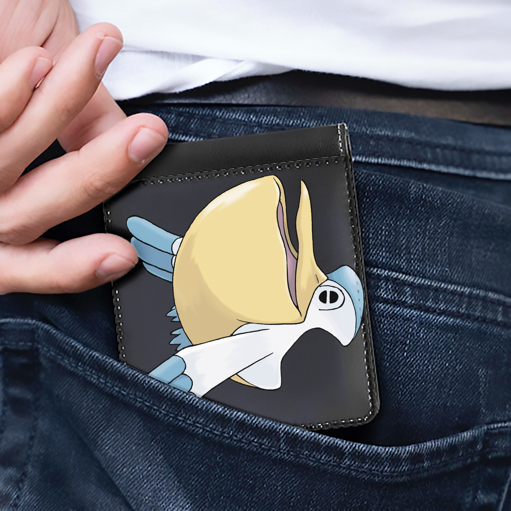 （画像用） ポケットモンスター Pokémon 二つ折り革財布