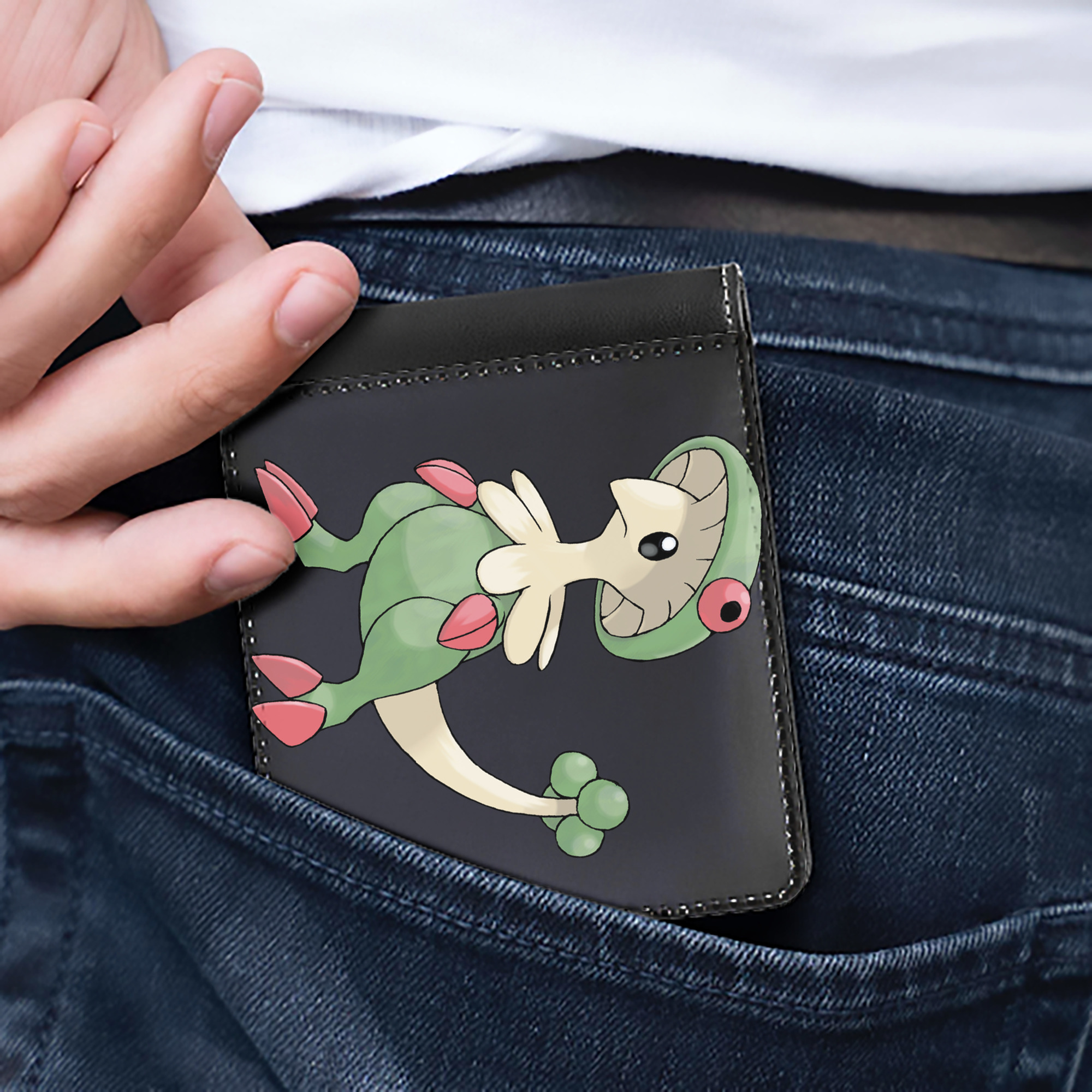 （画像用） ポケットモンスター Pokémon 二つ折り革財布