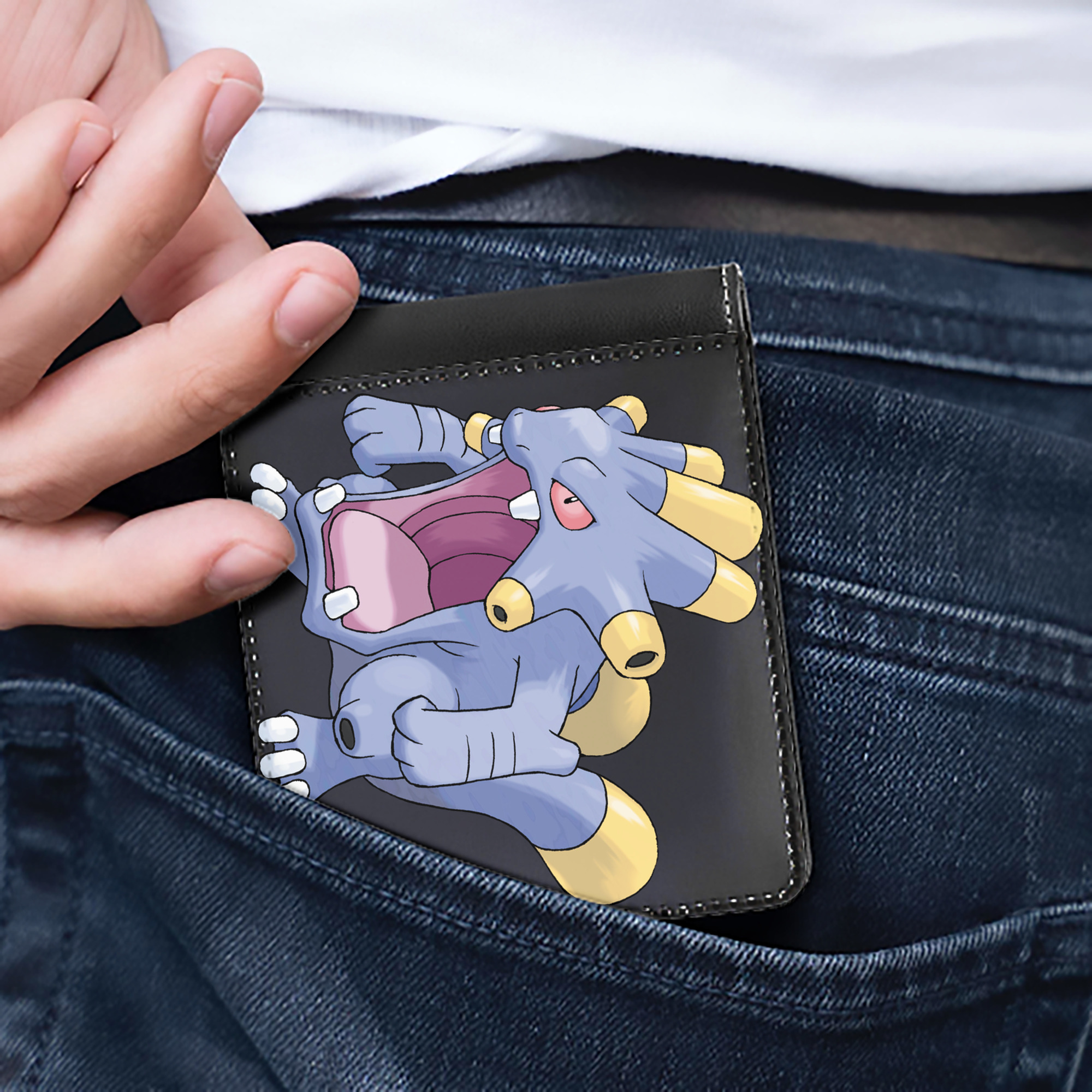 （画像用） ポケットモンスター Pokémon 二つ折り革財布