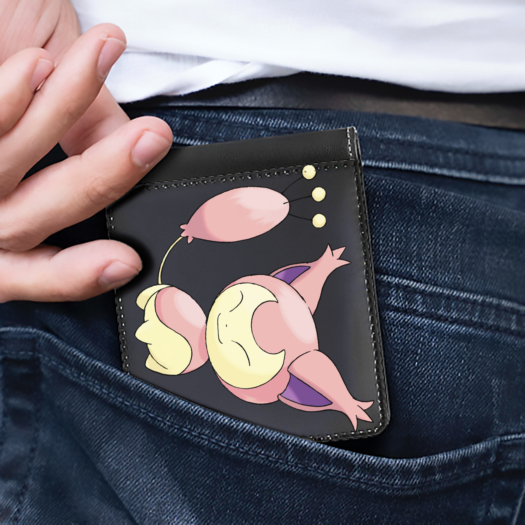 （画像用） ポケットモンスター Pokémon 二つ折り革財布