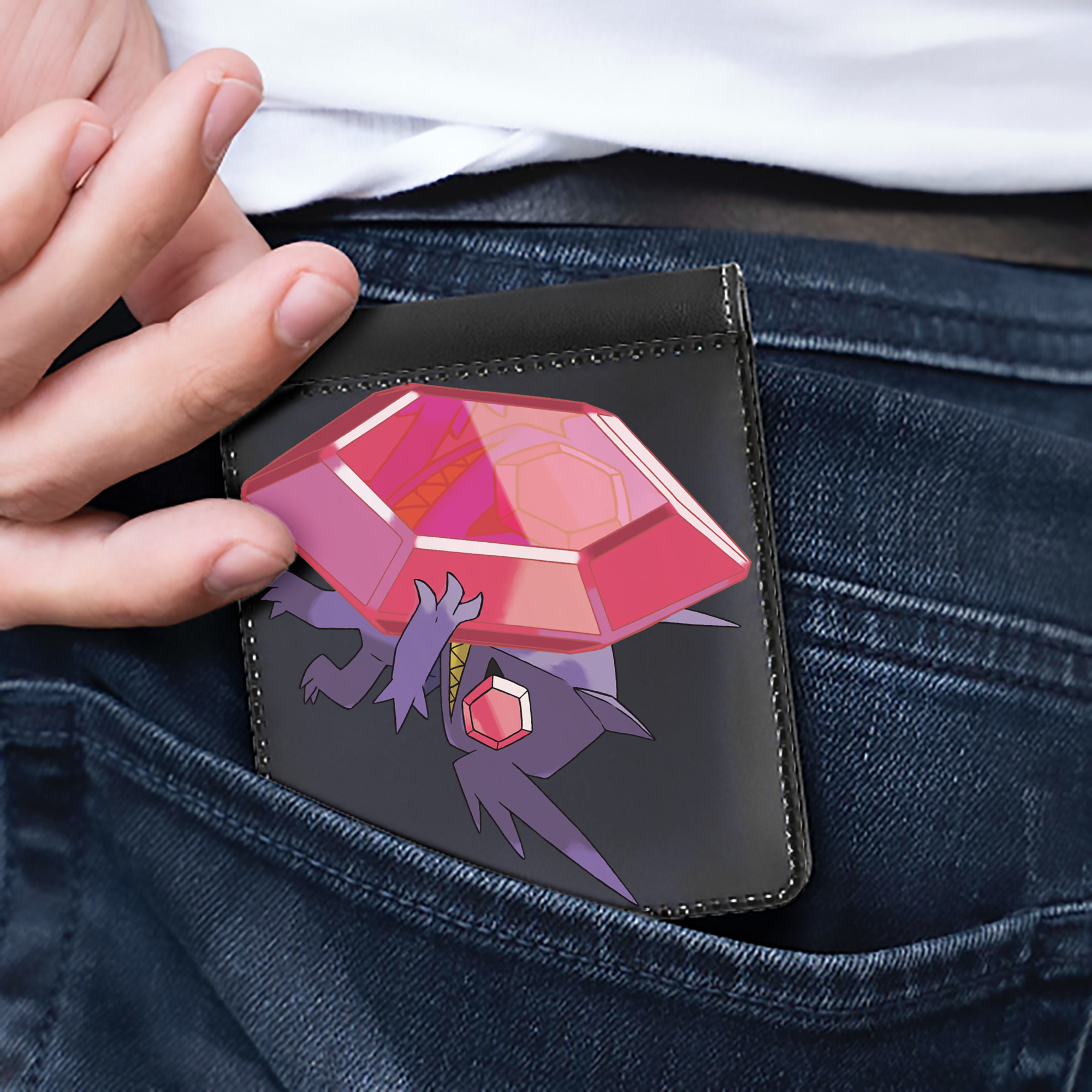 （画像用） ポケットモンスター Pokémon 二つ折り革財布