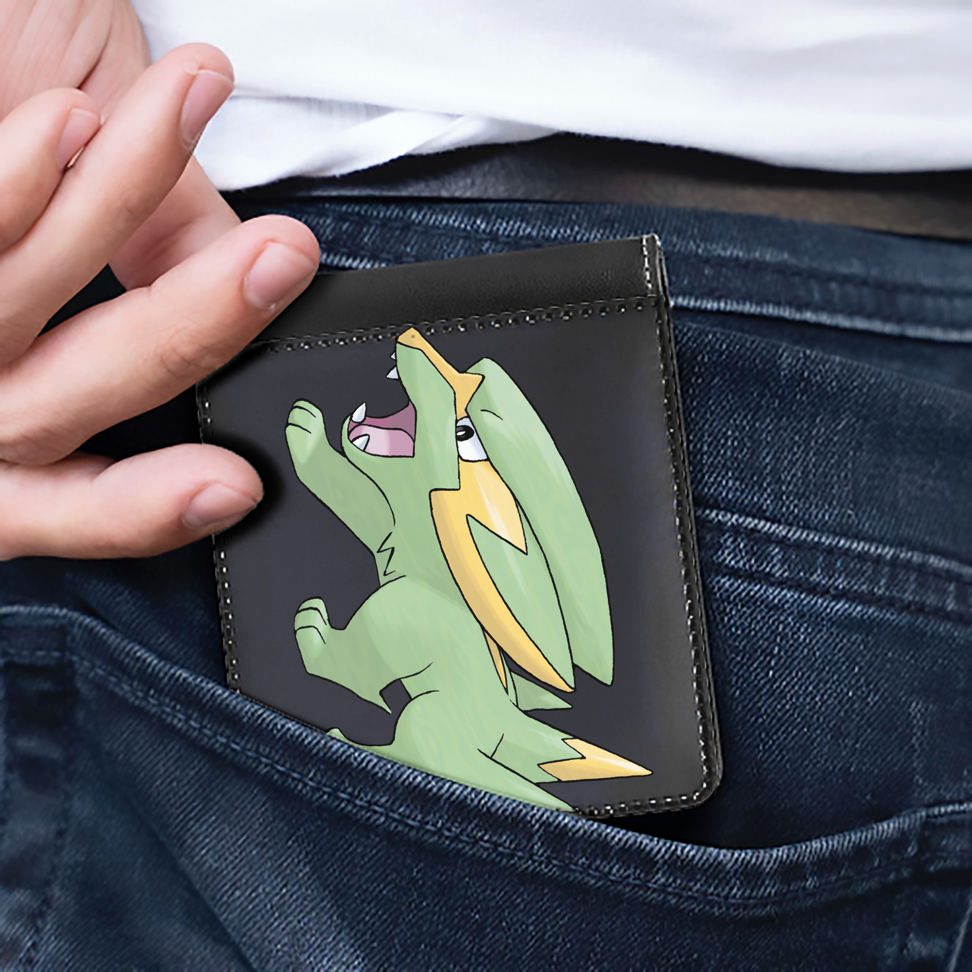 （画像用） ポケットモンスター Pokémon 二つ折り革財布