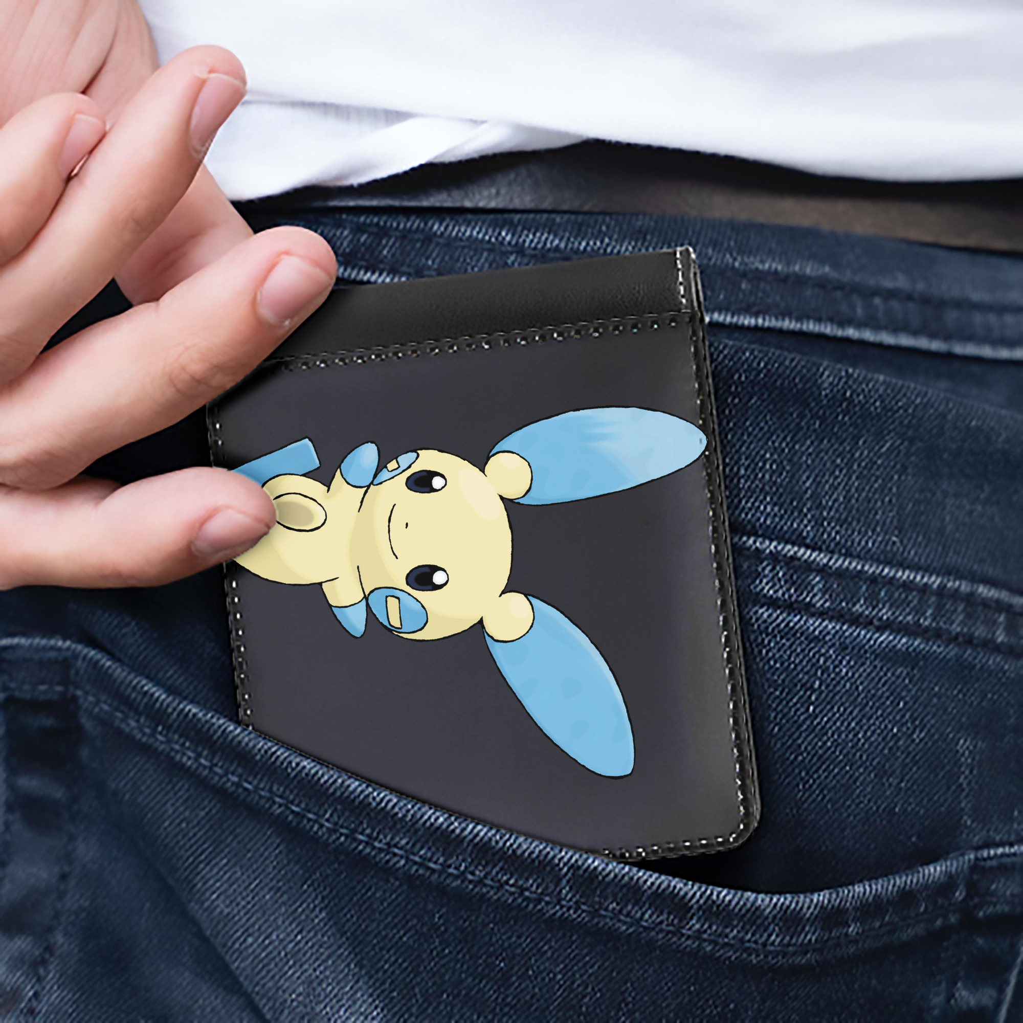 （画像用） ポケットモンスター Pokémon 二つ折り革財布