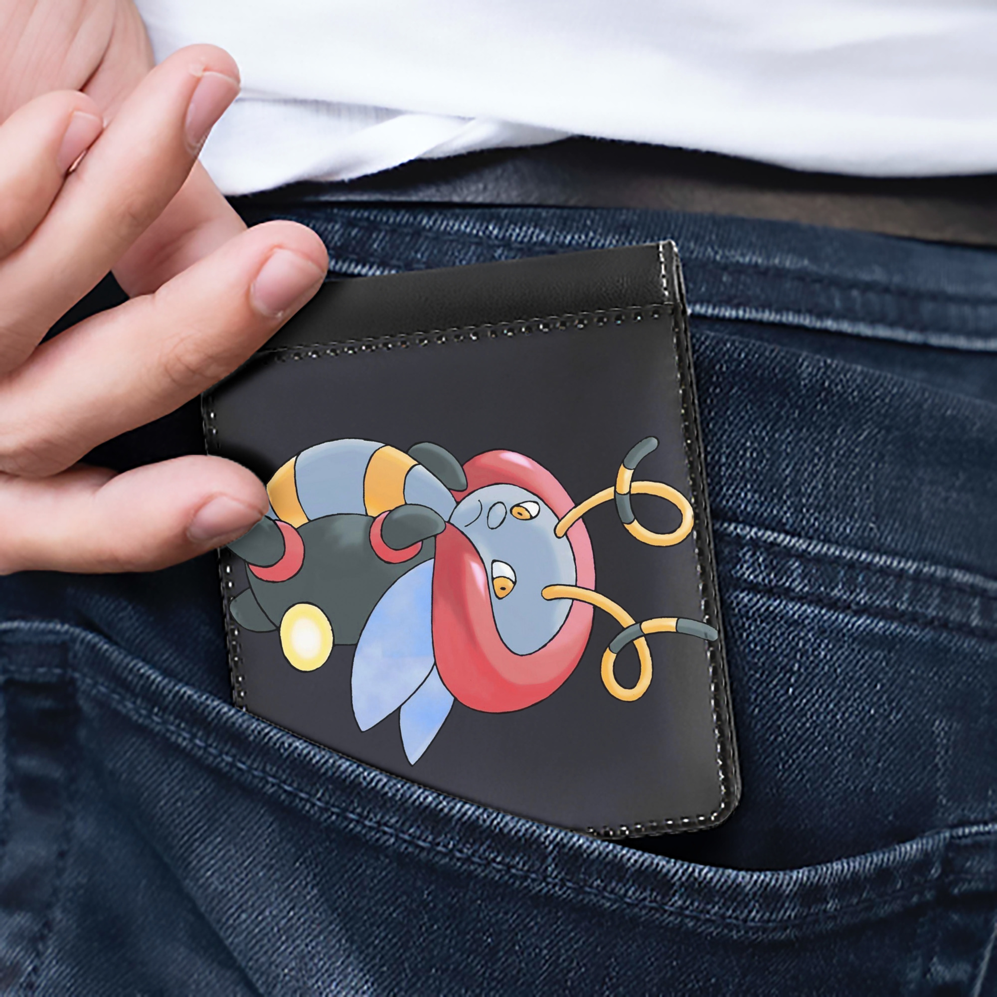 （画像用） ポケットモンスター Pokémon 二つ折り革財布