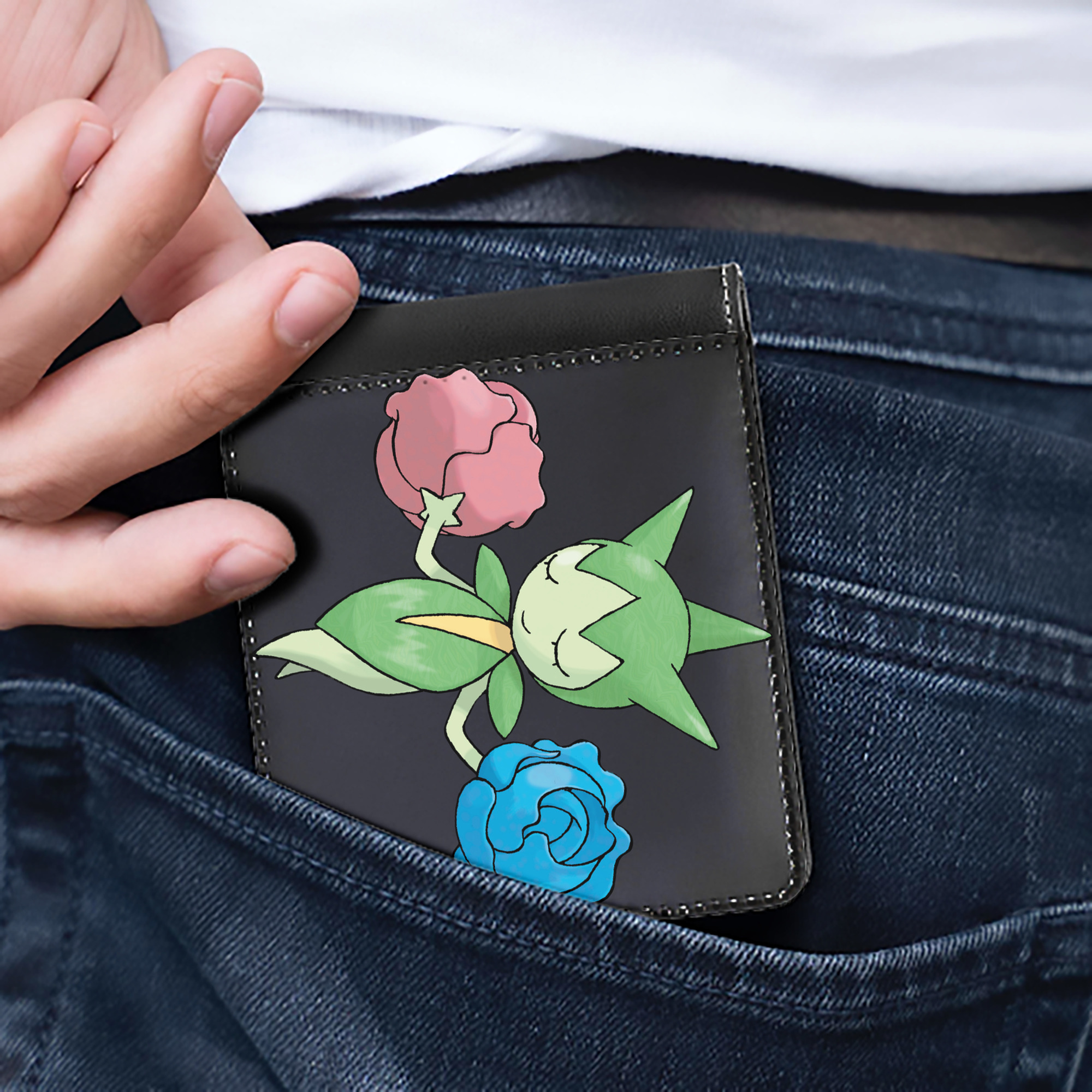 （画像用） ポケットモンスター Pokémon 二つ折り革財布