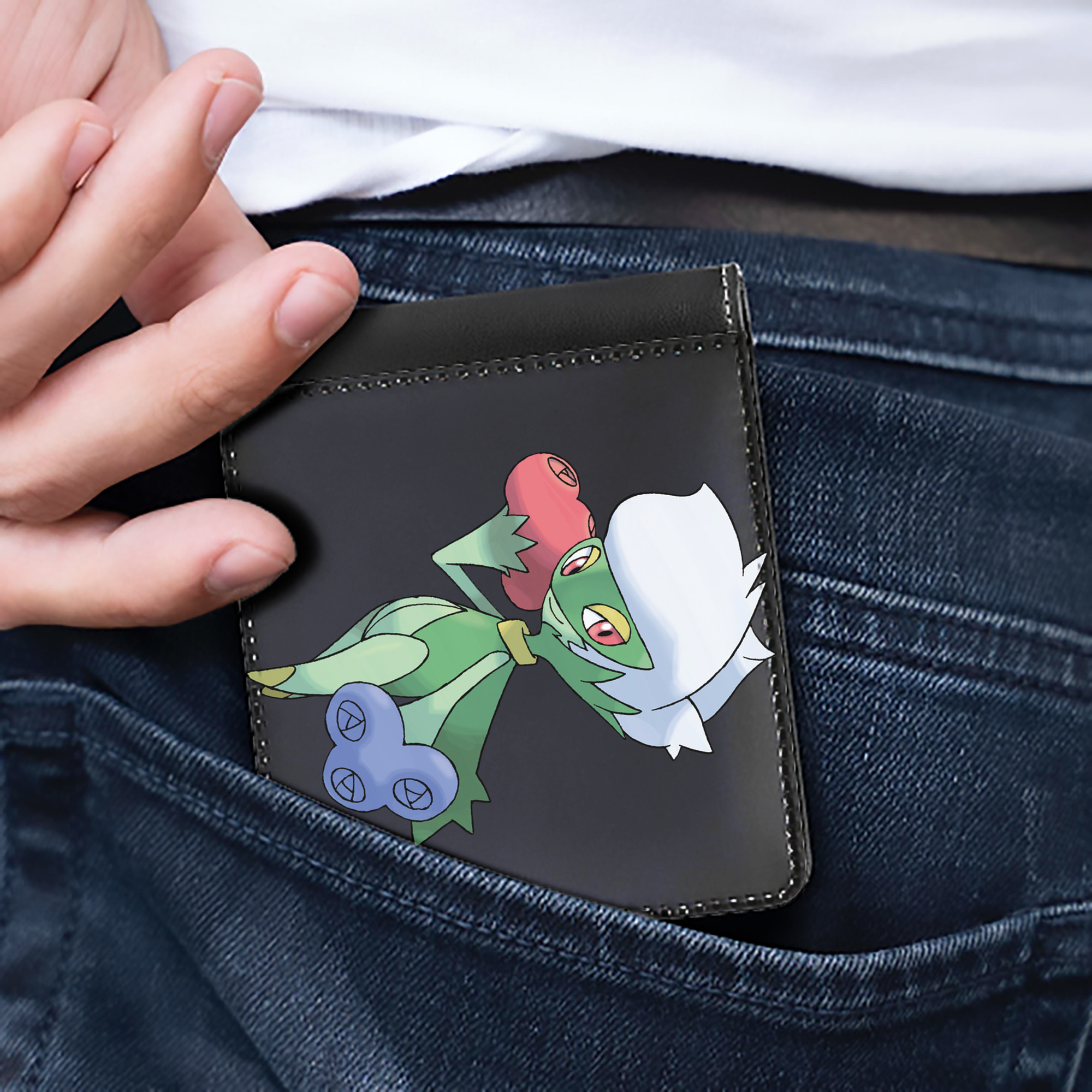 （画像用） ポケットモンスター Pokémon 二つ折り革財布