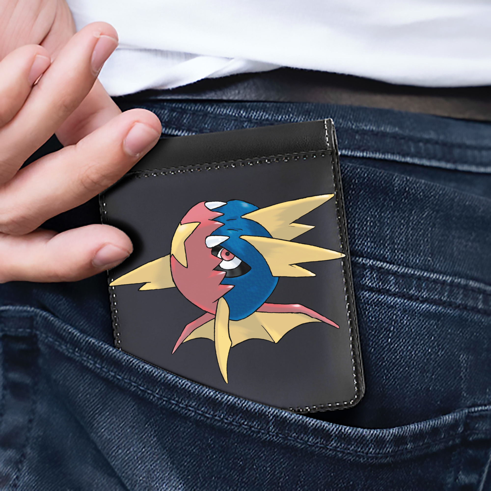 （画像用） ポケットモンスター Pokémon 二つ折り革財布