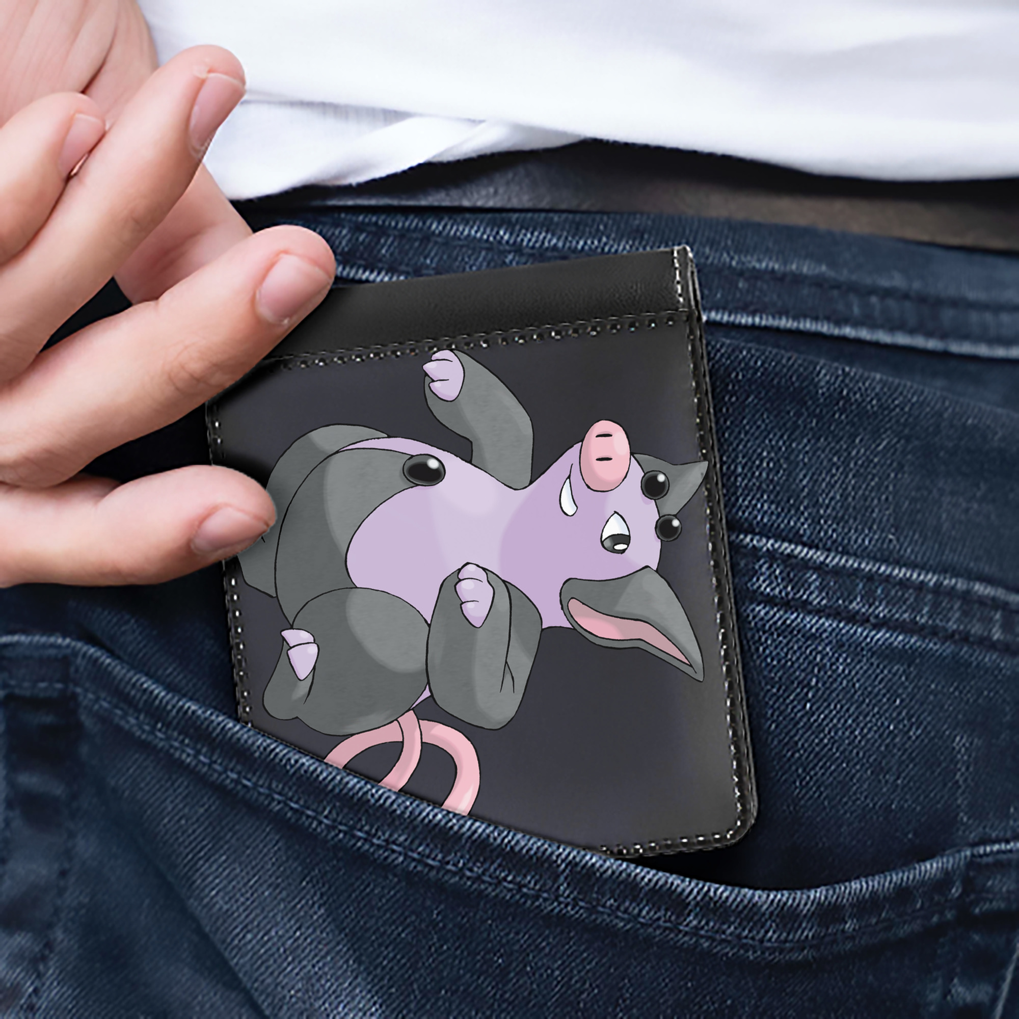 （画像用） ポケットモンスター Pokémon 二つ折り革財布