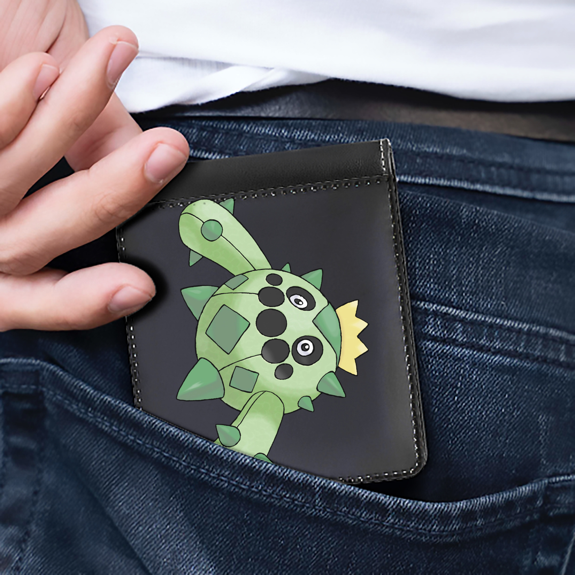 （画像用） ポケットモンスター Pokémon 二つ折り革財布