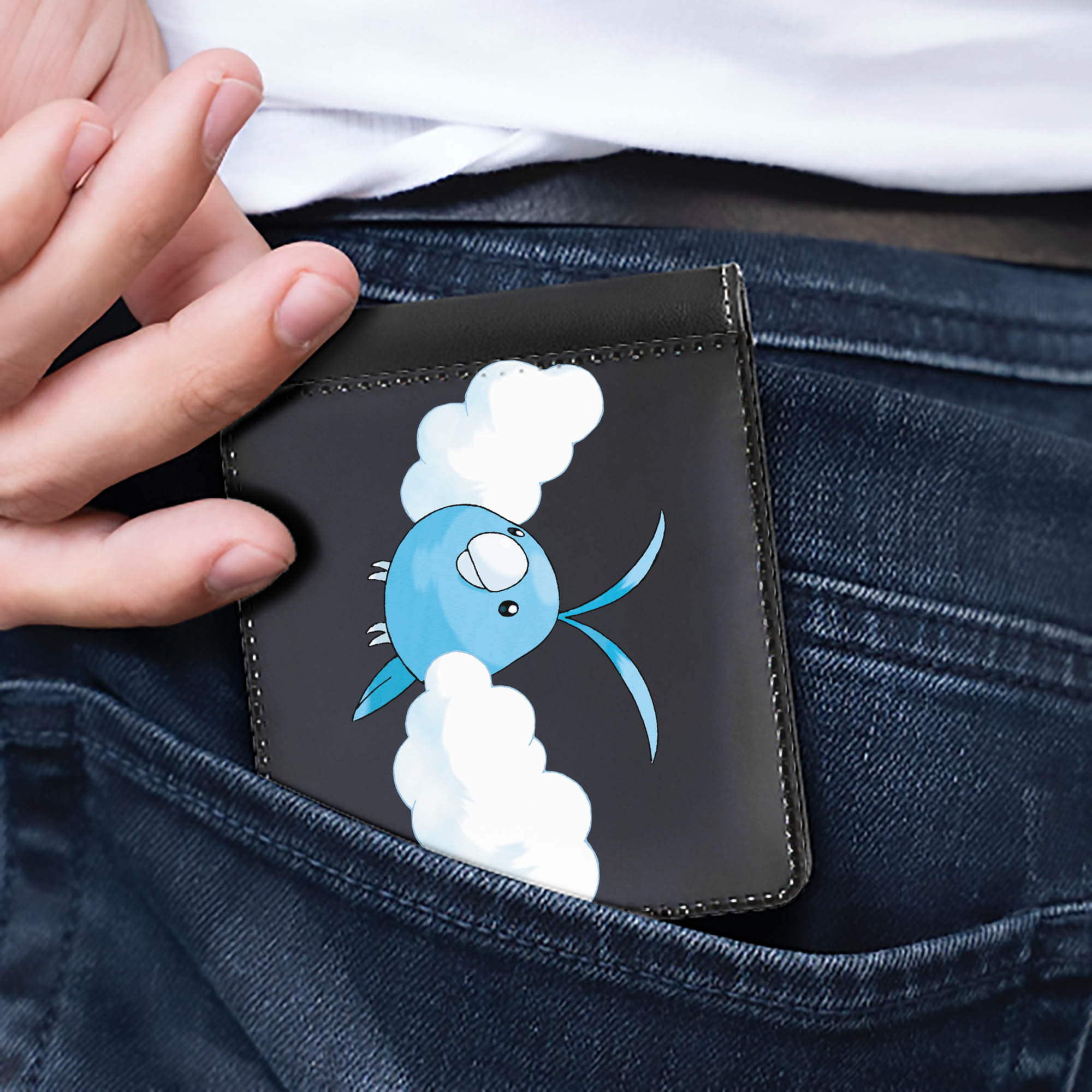 （画像用） ポケットモンスター Pokémon 二つ折り革財布