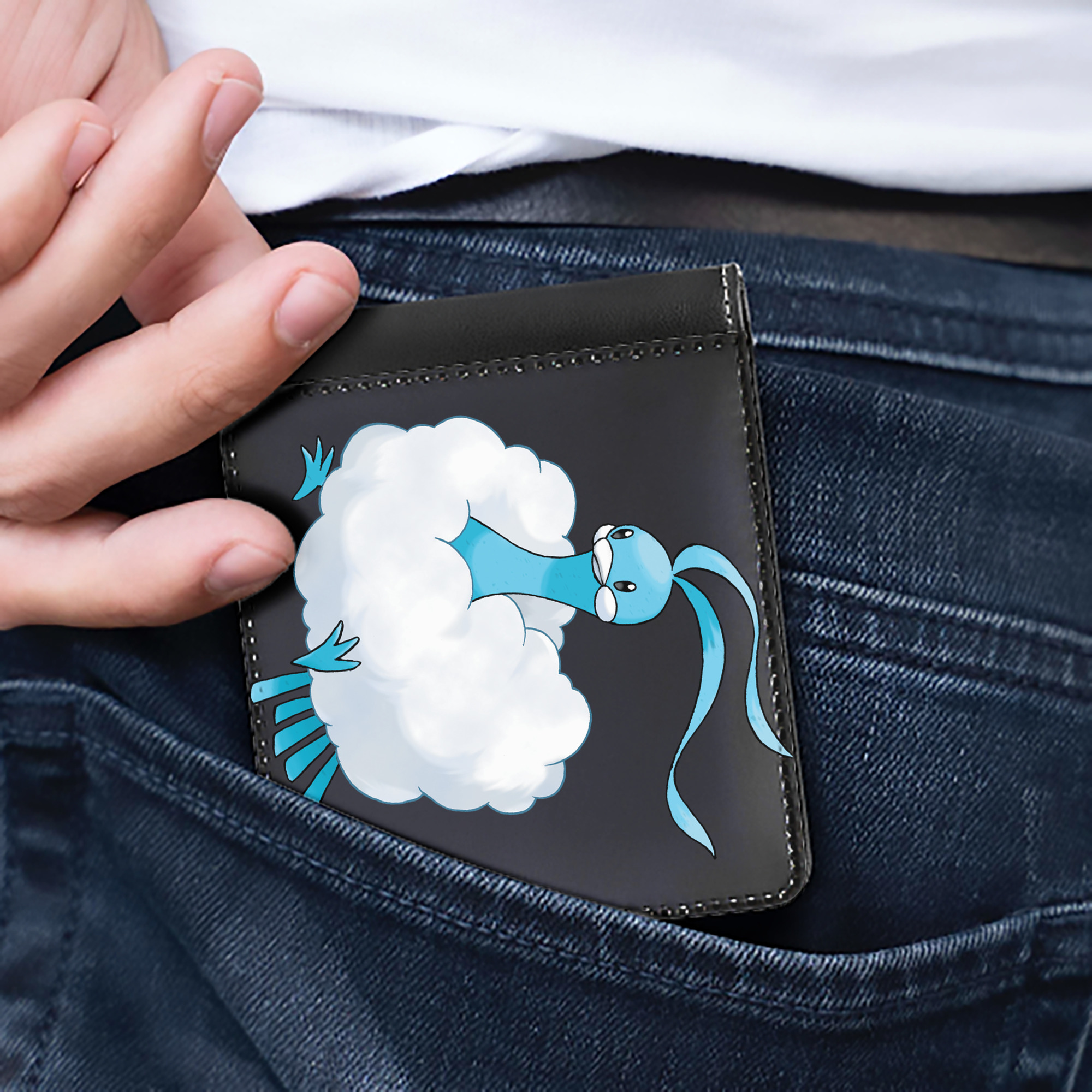 （画像用） ポケットモンスター Pokémon 二つ折り革財布