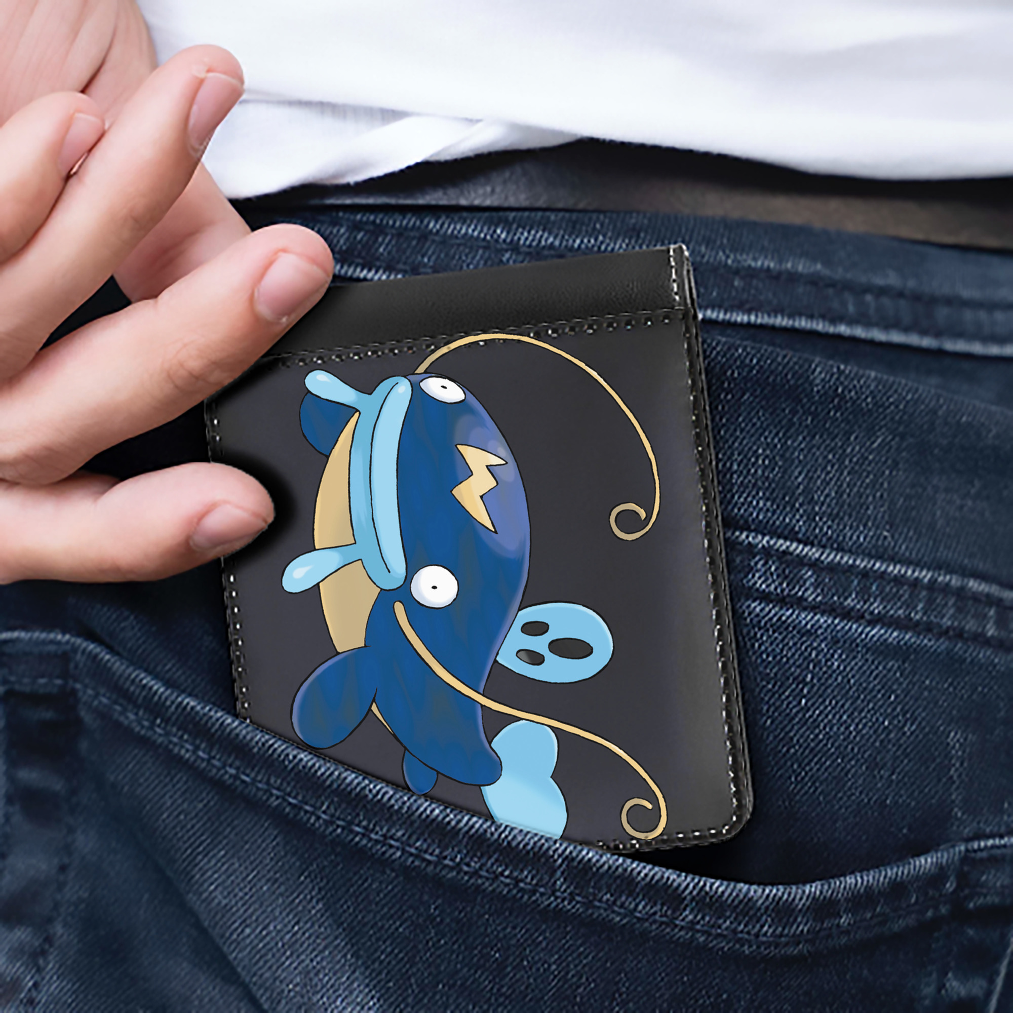 （画像用） ポケットモンスター Pokémon 二つ折り革財布