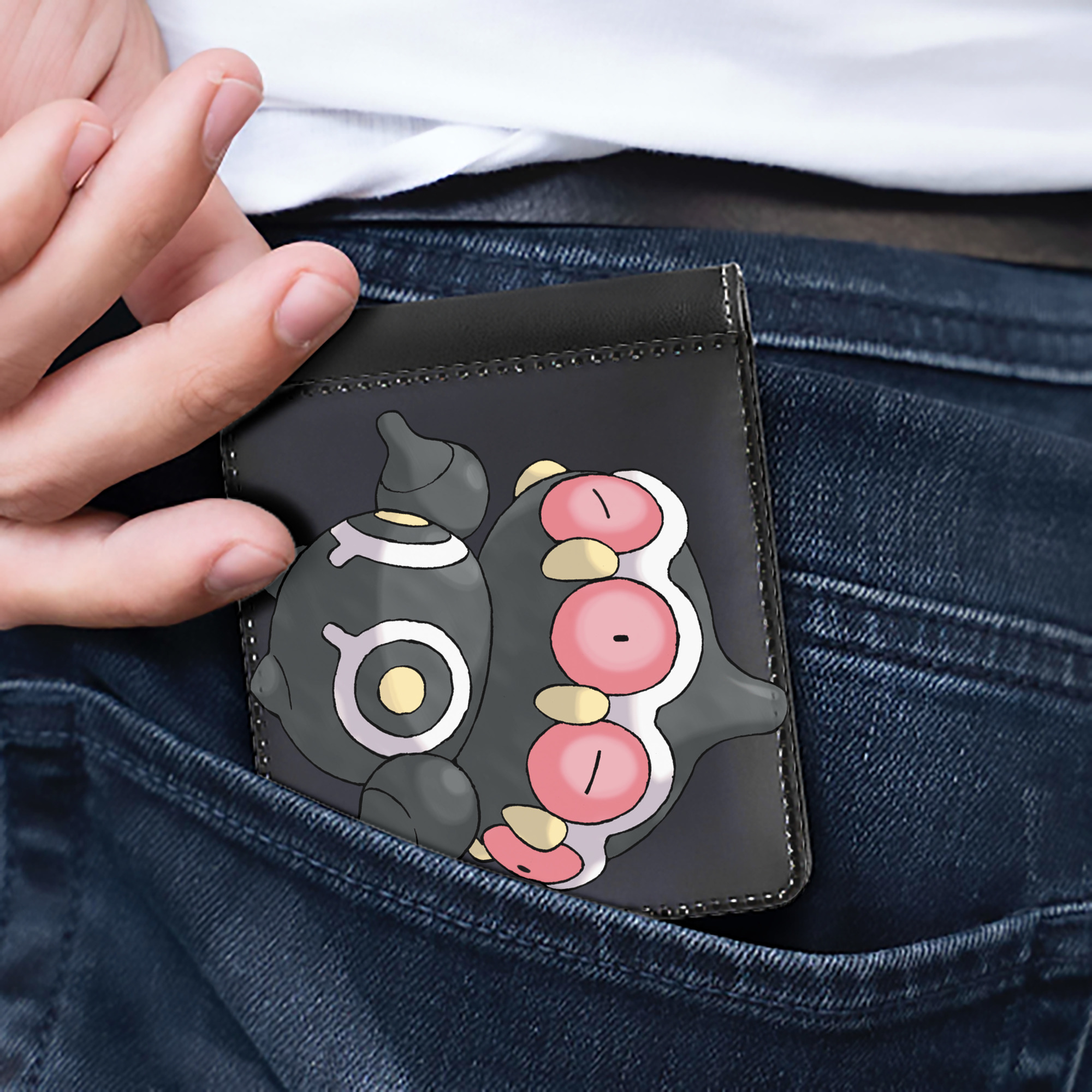 （画像用） ポケットモンスター Pokémon 二つ折り革財布