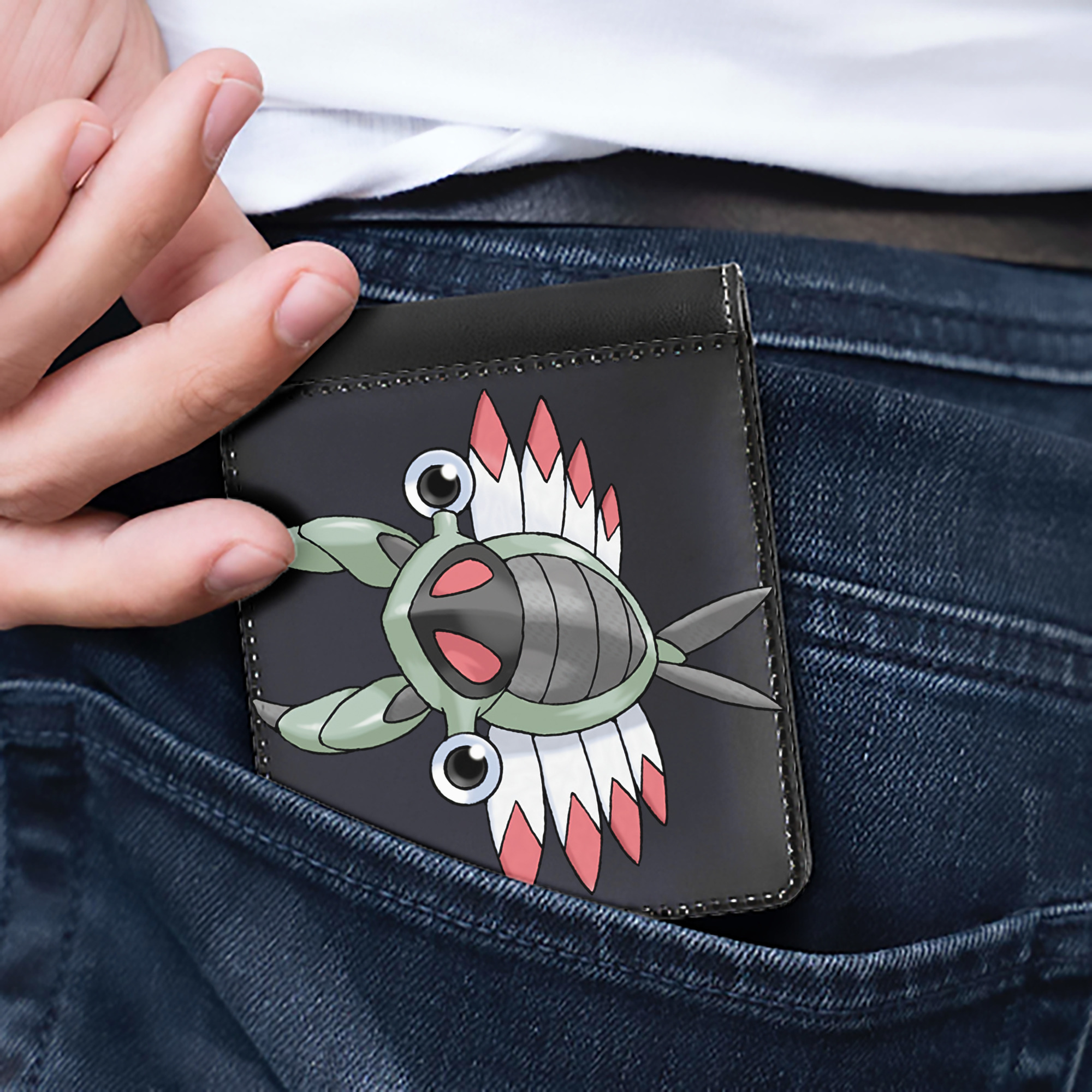 （画像用） ポケットモンスター Pokémon 二つ折り革財布