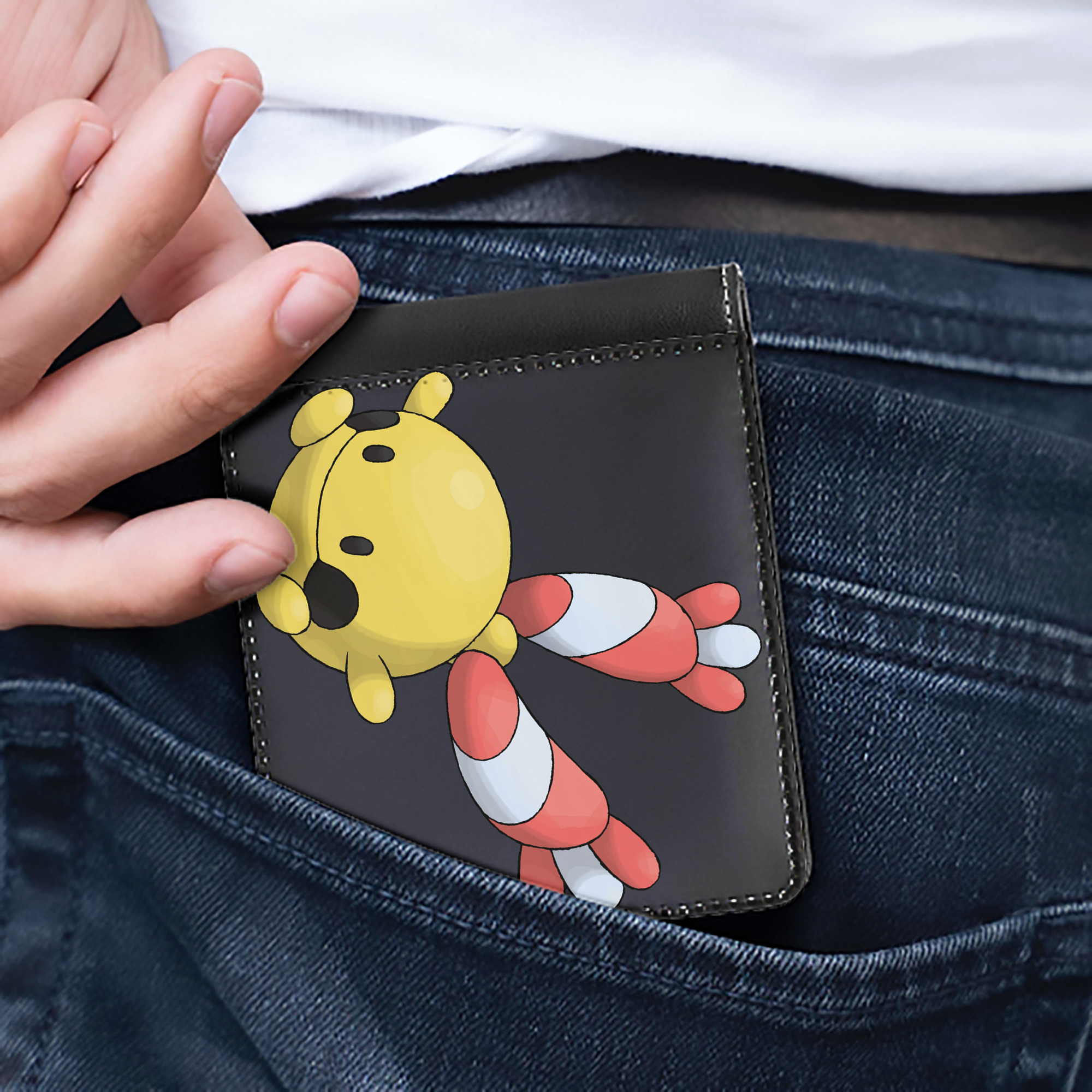（画像用） ポケットモンスター Pokémon 二つ折り革財布