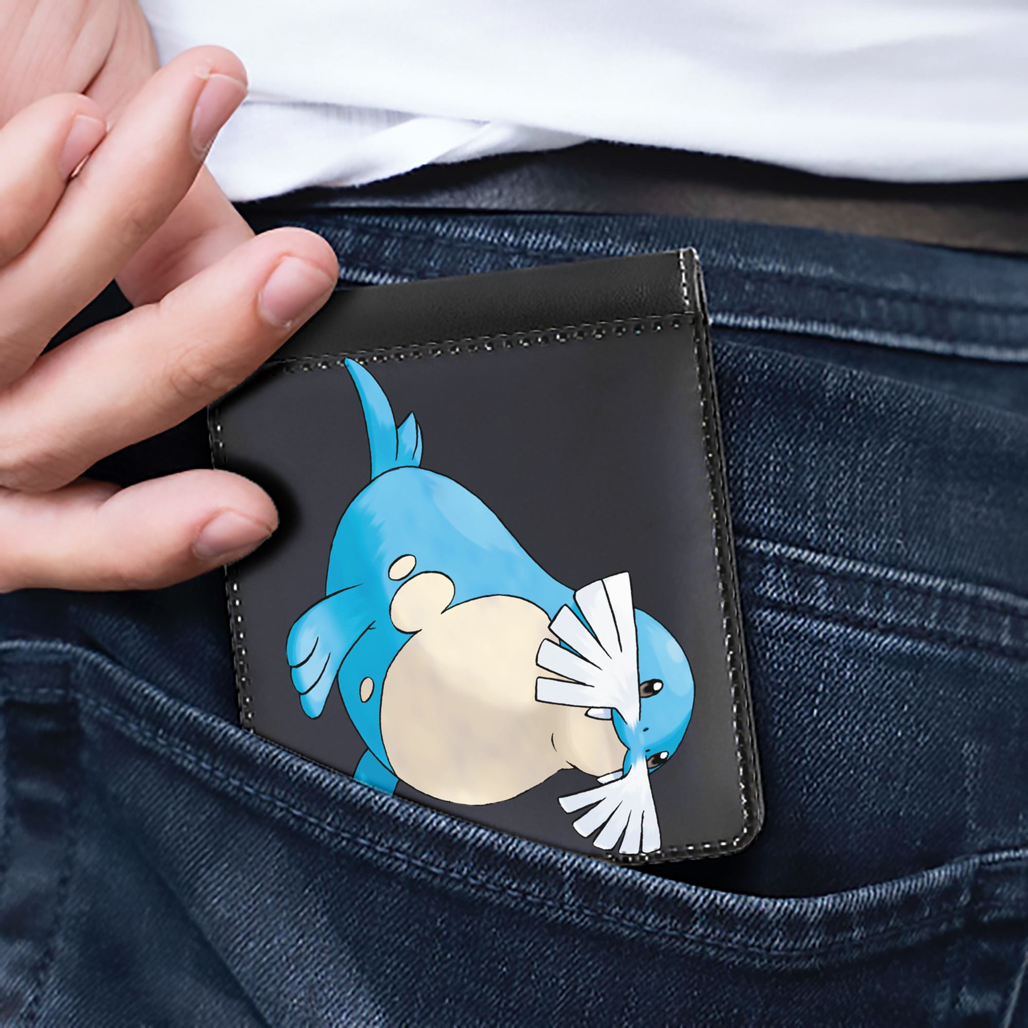 （画像用） ポケットモンスター Pokémon 二つ折り革財布