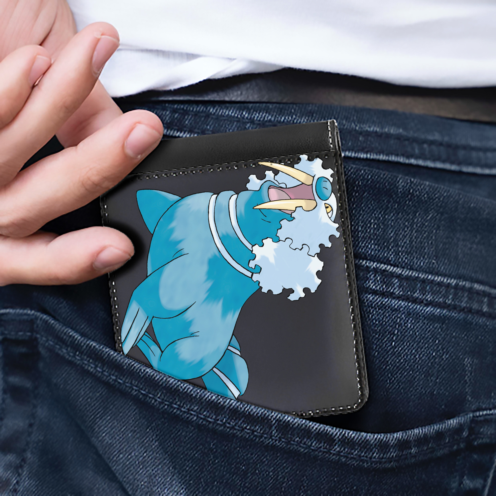 （画像用） ポケットモンスター Pokémon 二つ折り革財布