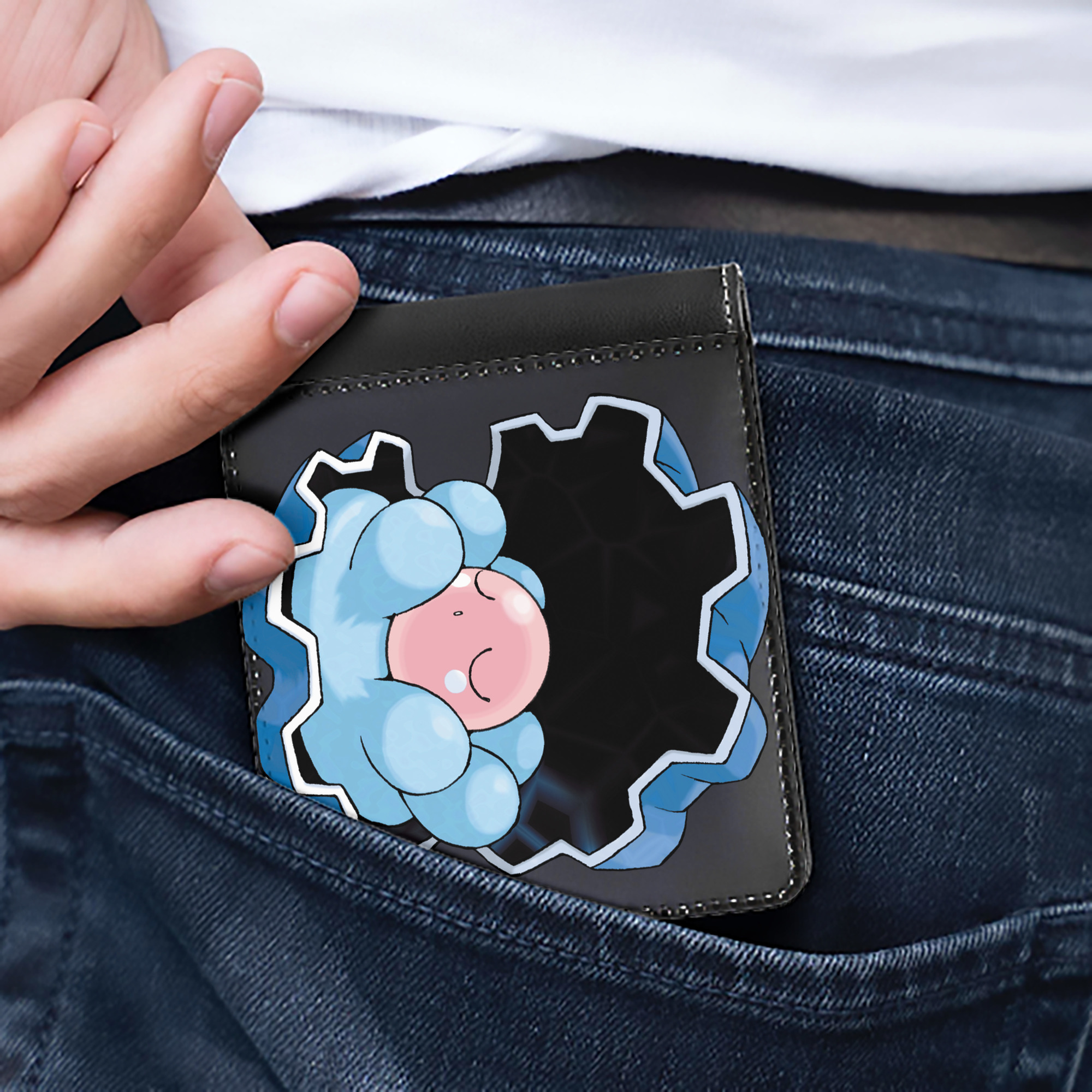 （画像用） ポケットモンスター Pokémon 二つ折り革財布