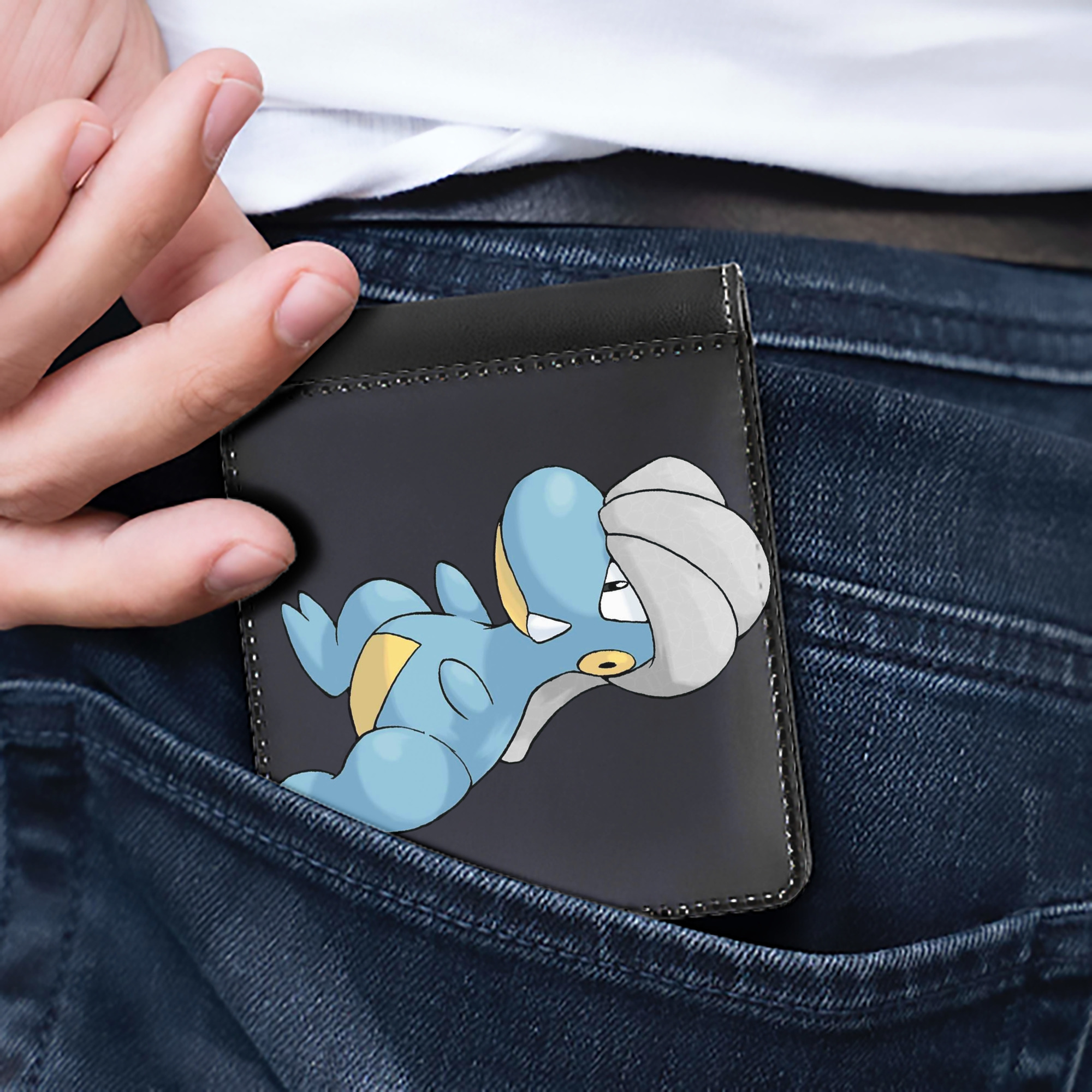 （画像用） ポケットモンスター Pokémon 二つ折り革財布