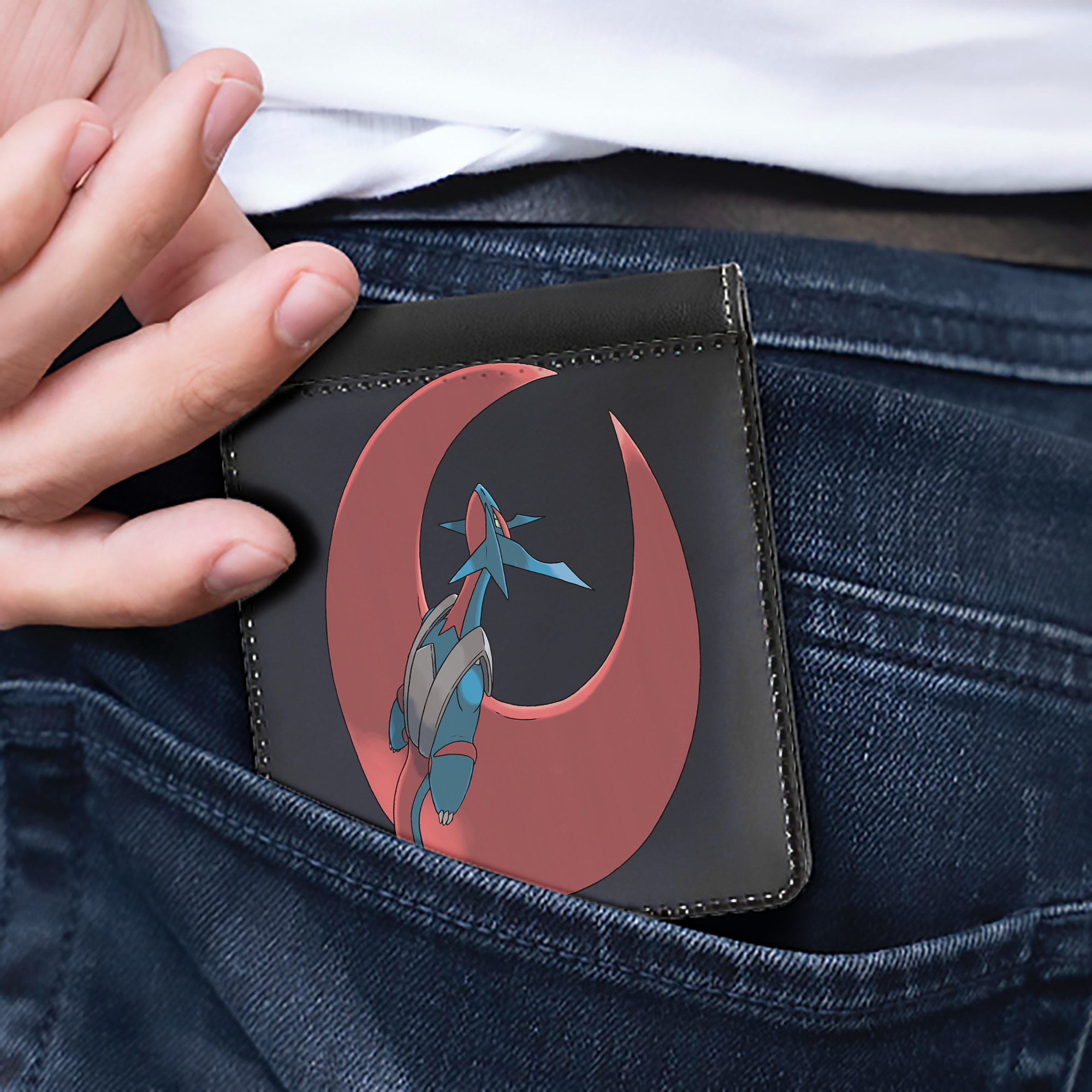 （画像用） ポケットモンスター Pokémon 二つ折り革財布