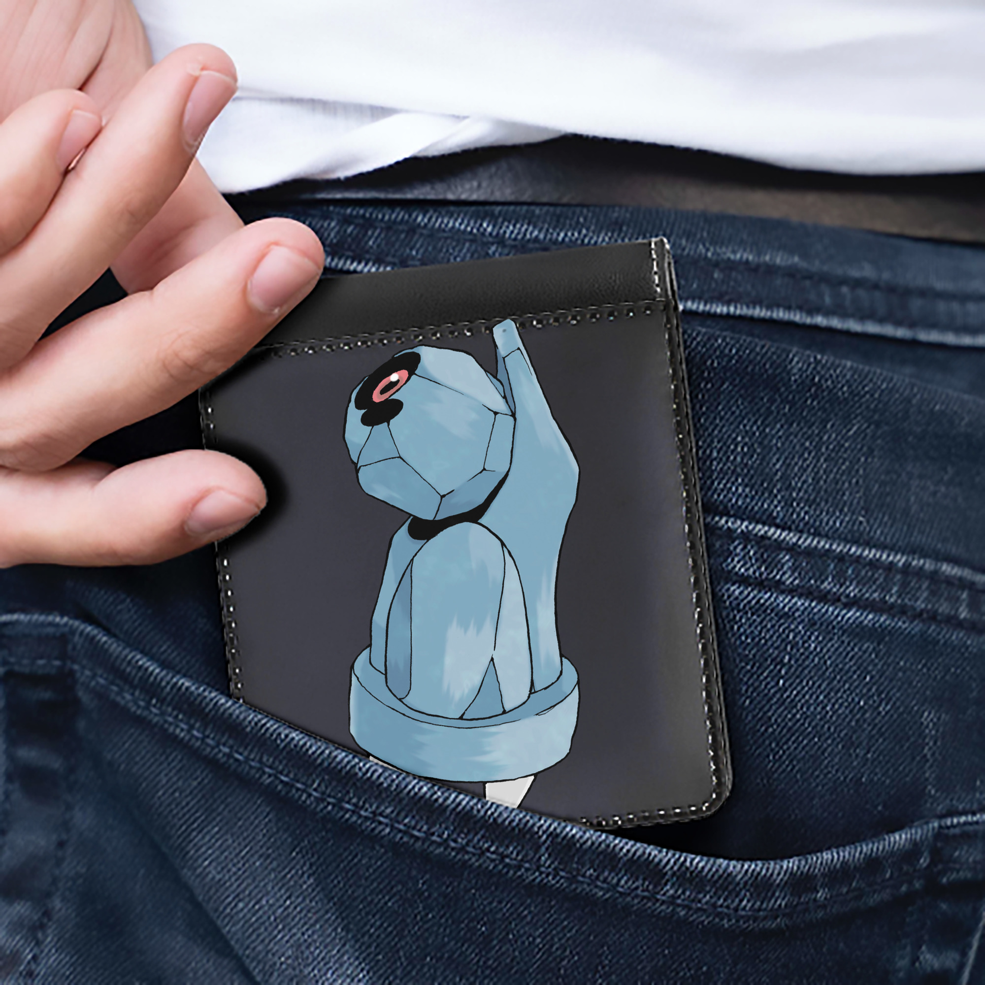 （画像用） ポケットモンスター Pokémon 二つ折り革財布