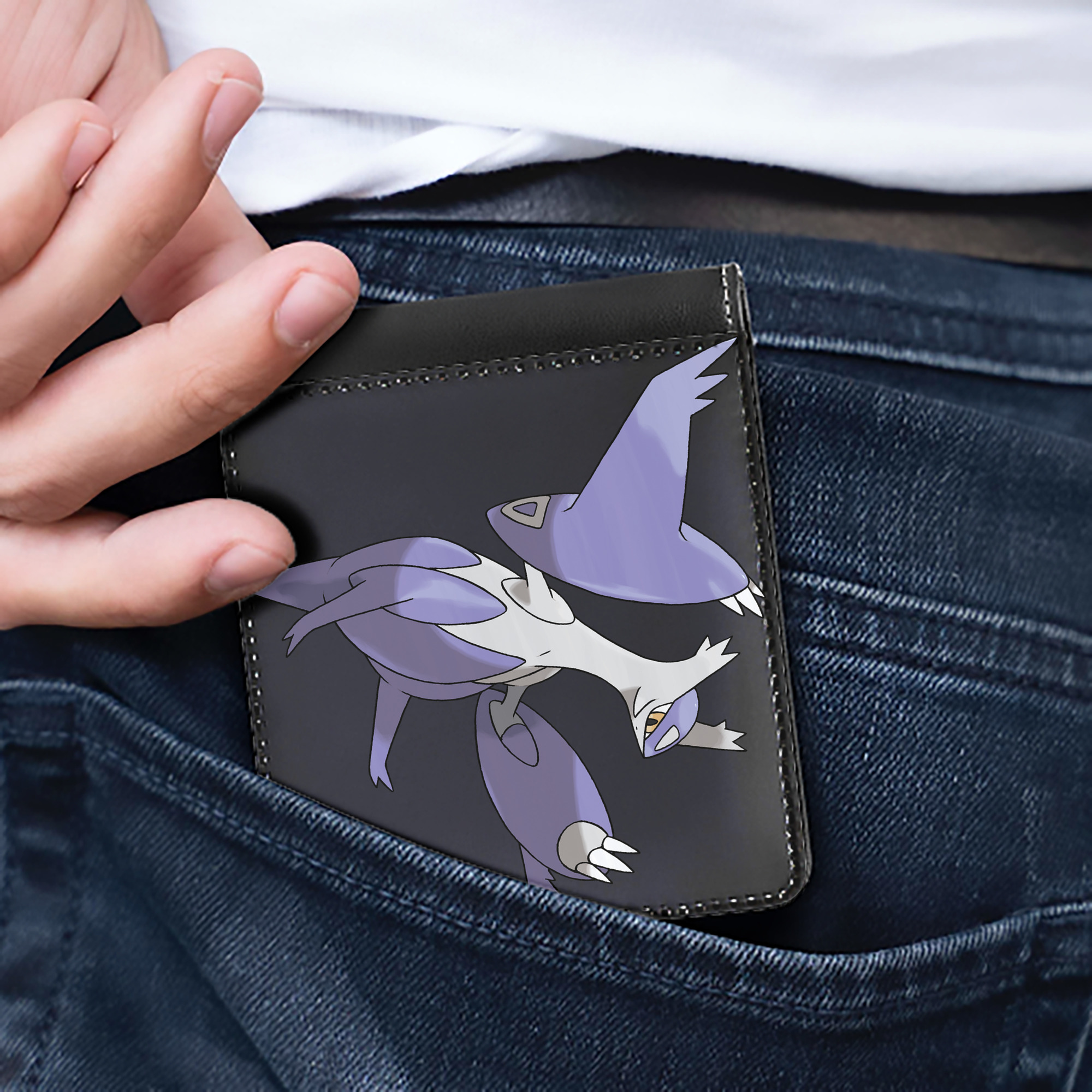 （画像用） ポケットモンスター Pokémon 二つ折り革財布